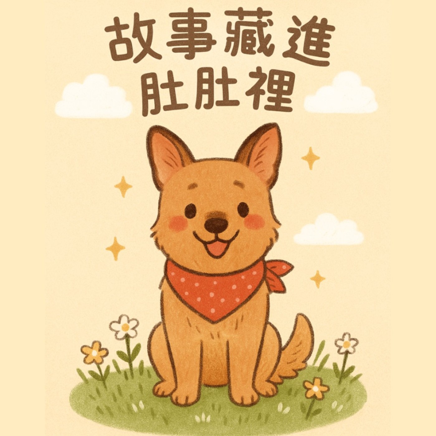 故事藏進肚肚裡