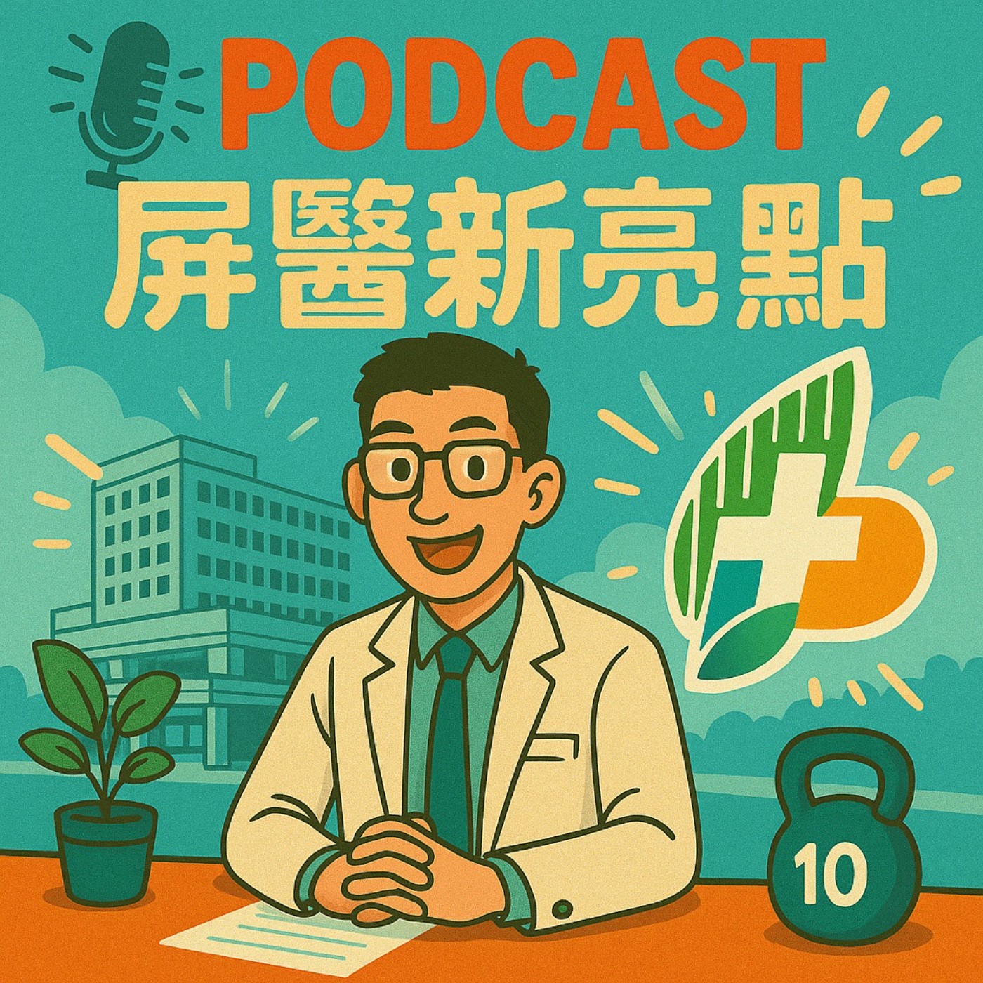 屏醫新亮點：阿緱電台 屏東醫院,衛生福利部屏東醫院 podcast artwork