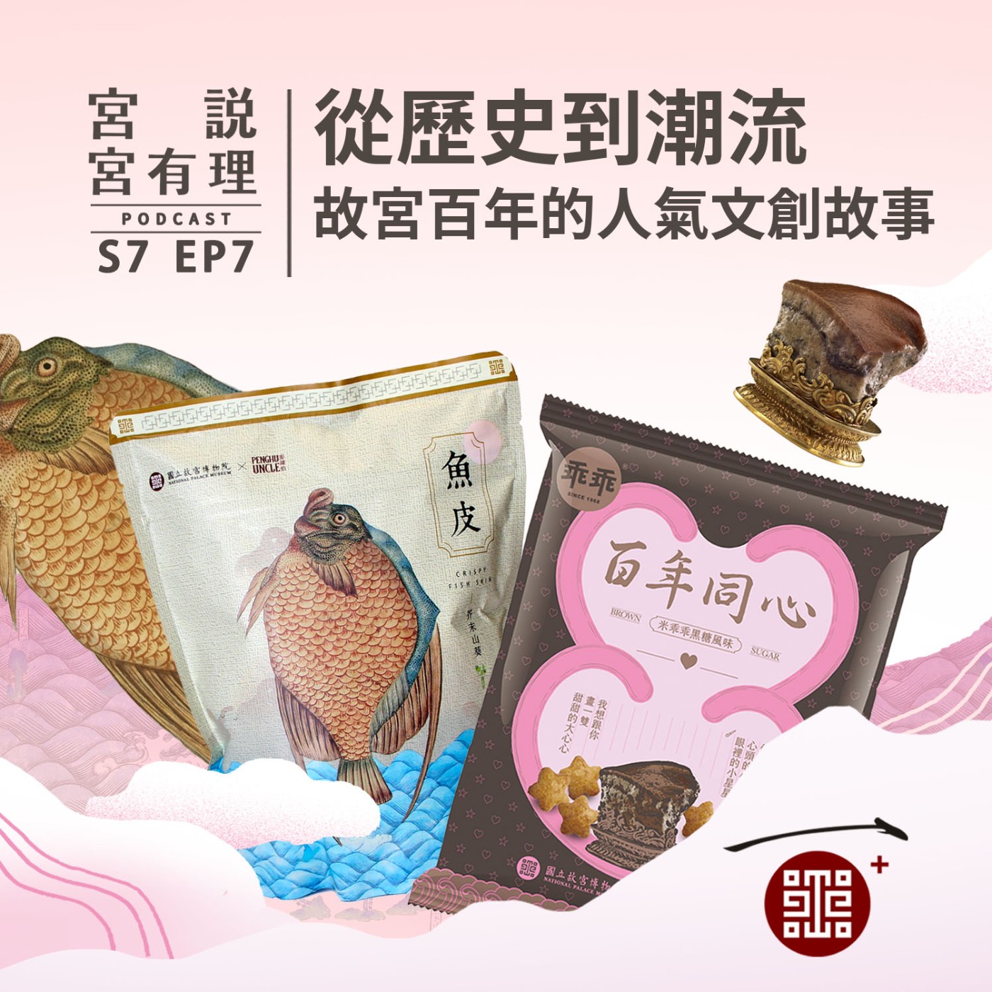 S7E7|從歷史到潮流,故宮百年的人氣文創故事