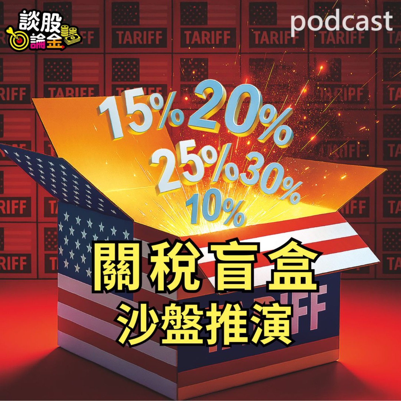 關稅盲盒沙盤推演 彈升集中AI鏈  低股價淨值比傳產股補漲【談股論金 EP78】 episode artwork