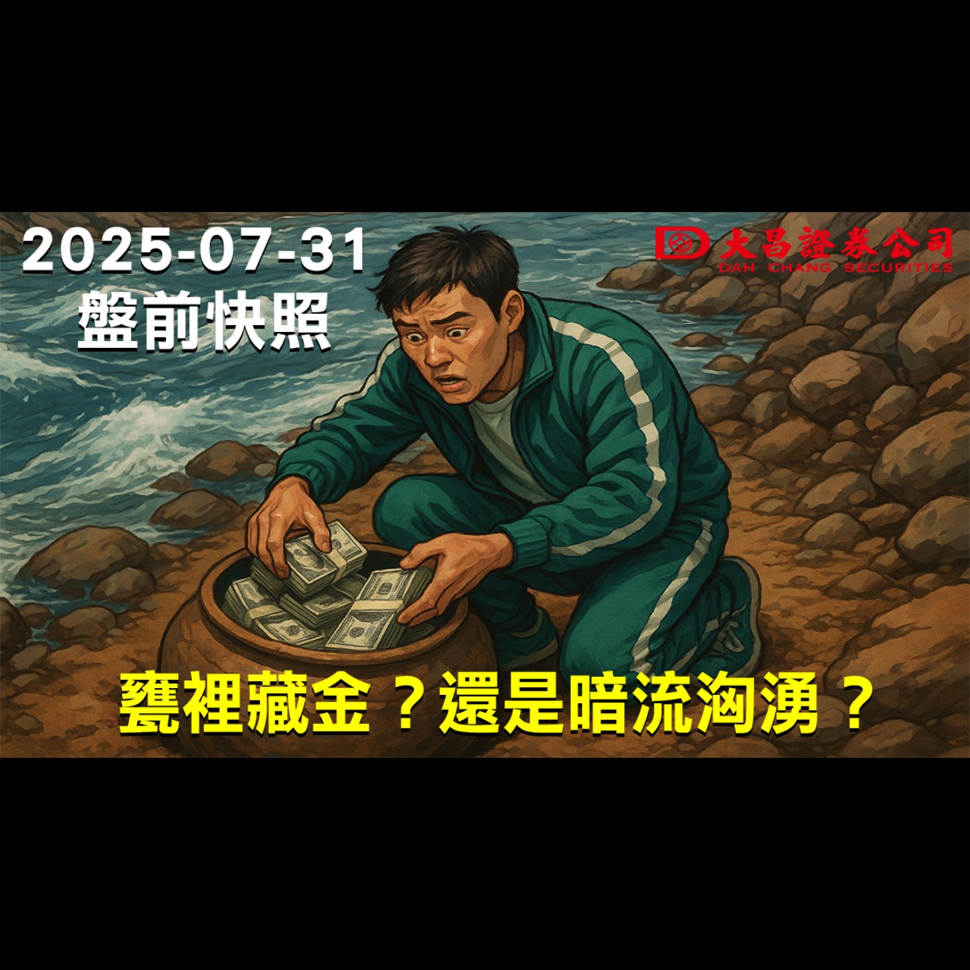 【大昌證券】2025年7月31日盤前快照:甕裡藏金？還是暗流洶湧？ episode artwork