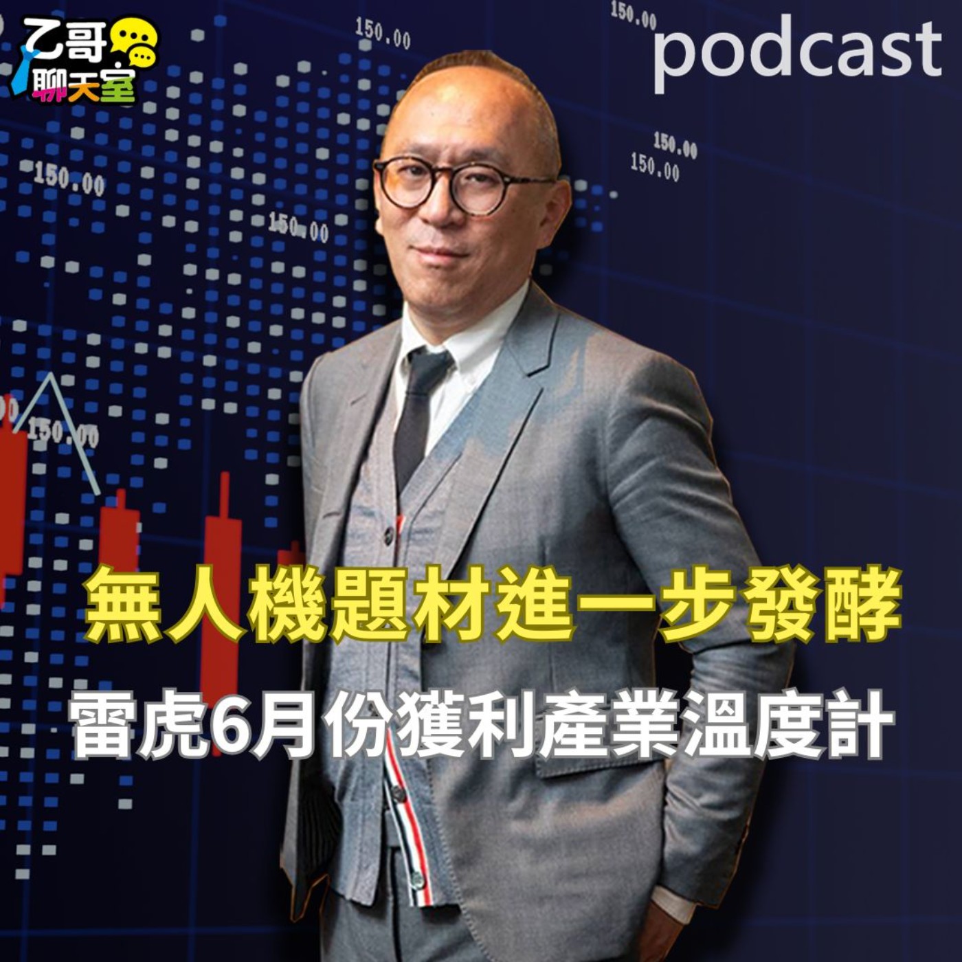 無人機題材進一步發酵! 雷虎6月份獲利是產業溫度計【乙哥聊天室 EP176】 episode artwork