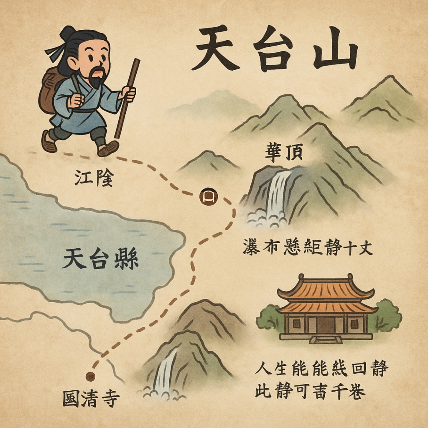 EP03-1《徐霞客游記:游天台山日記浙江台州府》