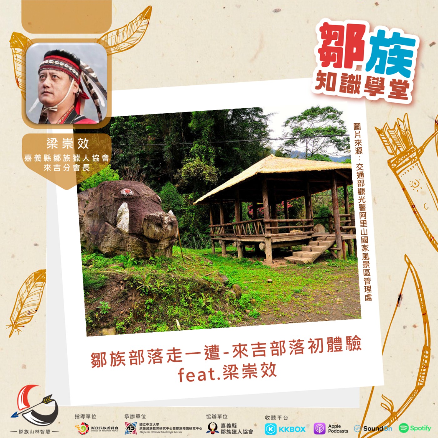 【鄒族知識學堂S2EP2】鄒族部落走一遭-來吉部落的初體驗 feat.梁崇效 episode artwork