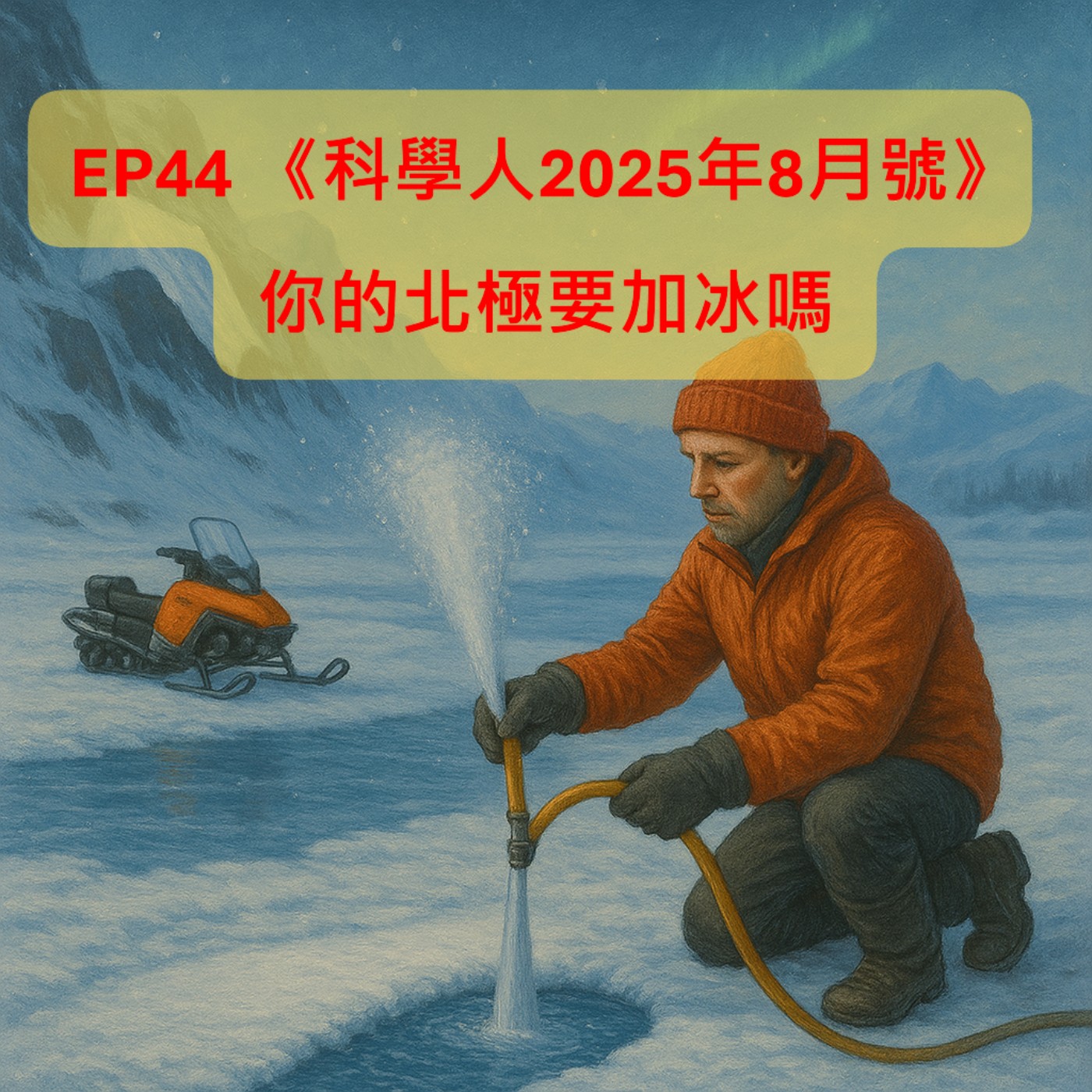 EP44【科學探奇】|《科學人2025年8月號》你的北極要加冰嗎 EP44【科學探奇】|《科學人2025年8月號》你的北極要加冰嗎