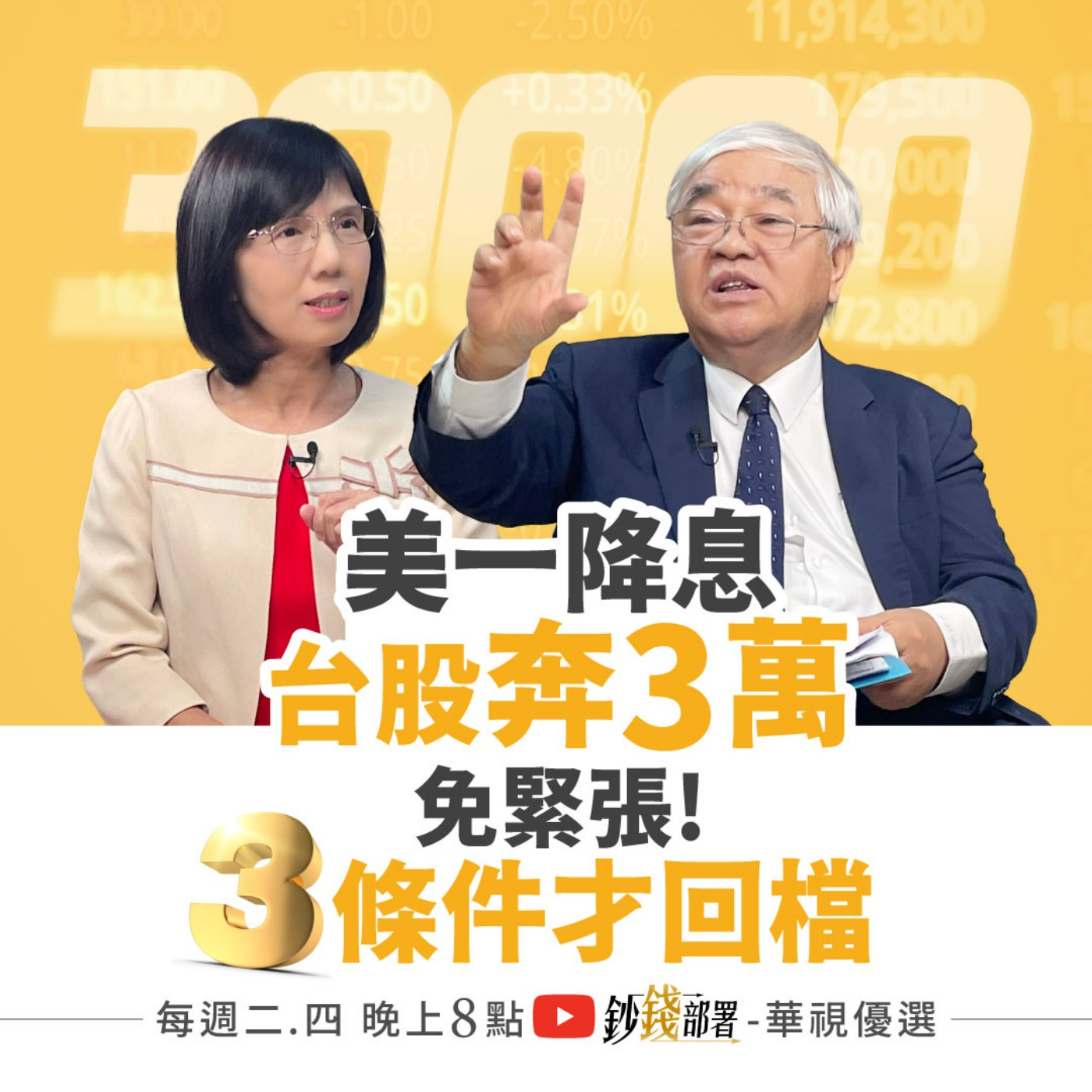 等美一降息 台股奔3萬 台積電穩上1560何時上車？中鋼股淨比低檔 卡位華通欣興等PCB股正便宜  盧燕俐 ft.杜金龍