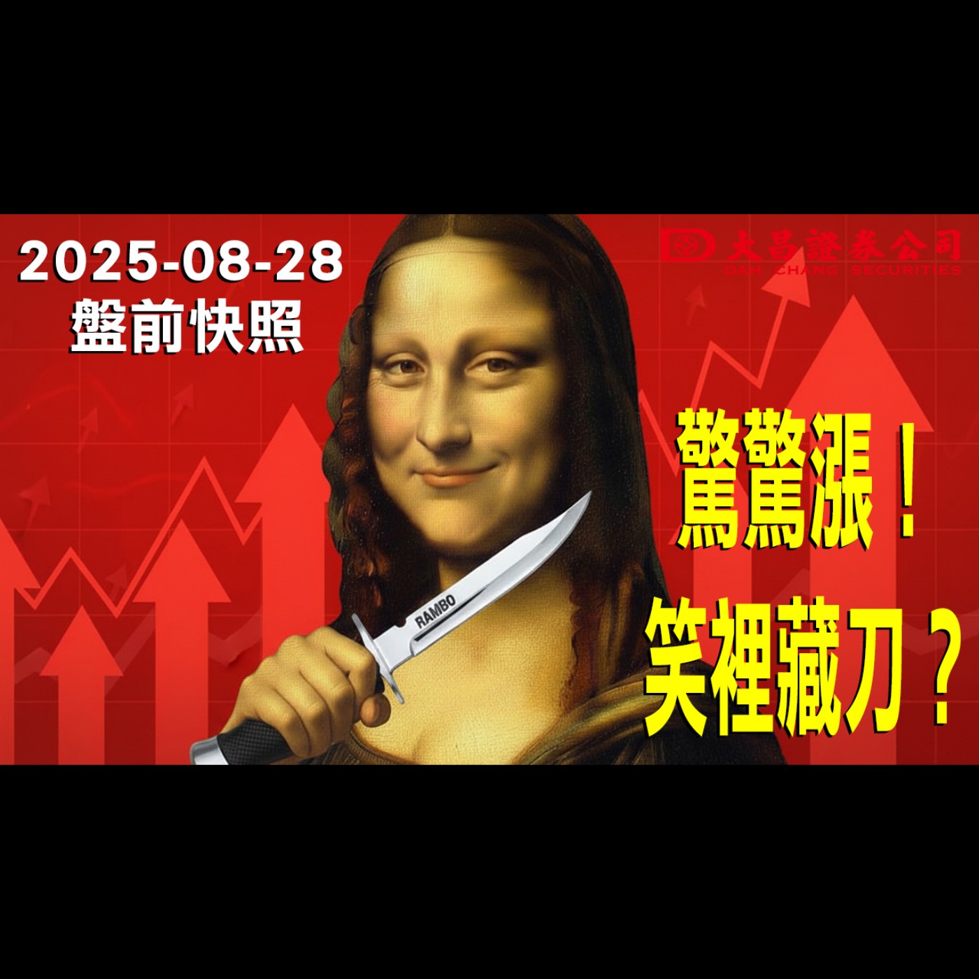 【大昌證券】2025年8月28日盤前快照: 驚驚漲！笑裡藏刀？ episode artwork