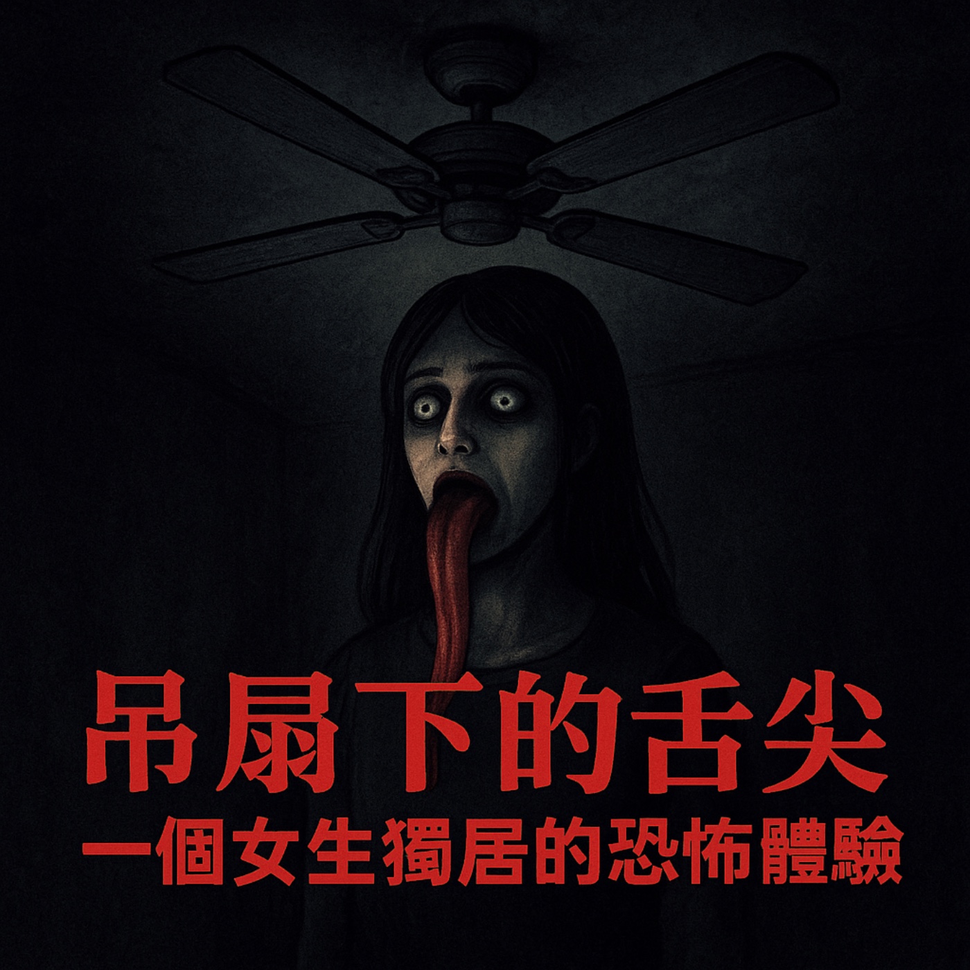 [EP23] 《吊扇下的舌尖：一個女生獨居的恐怖體驗》 episode artwork