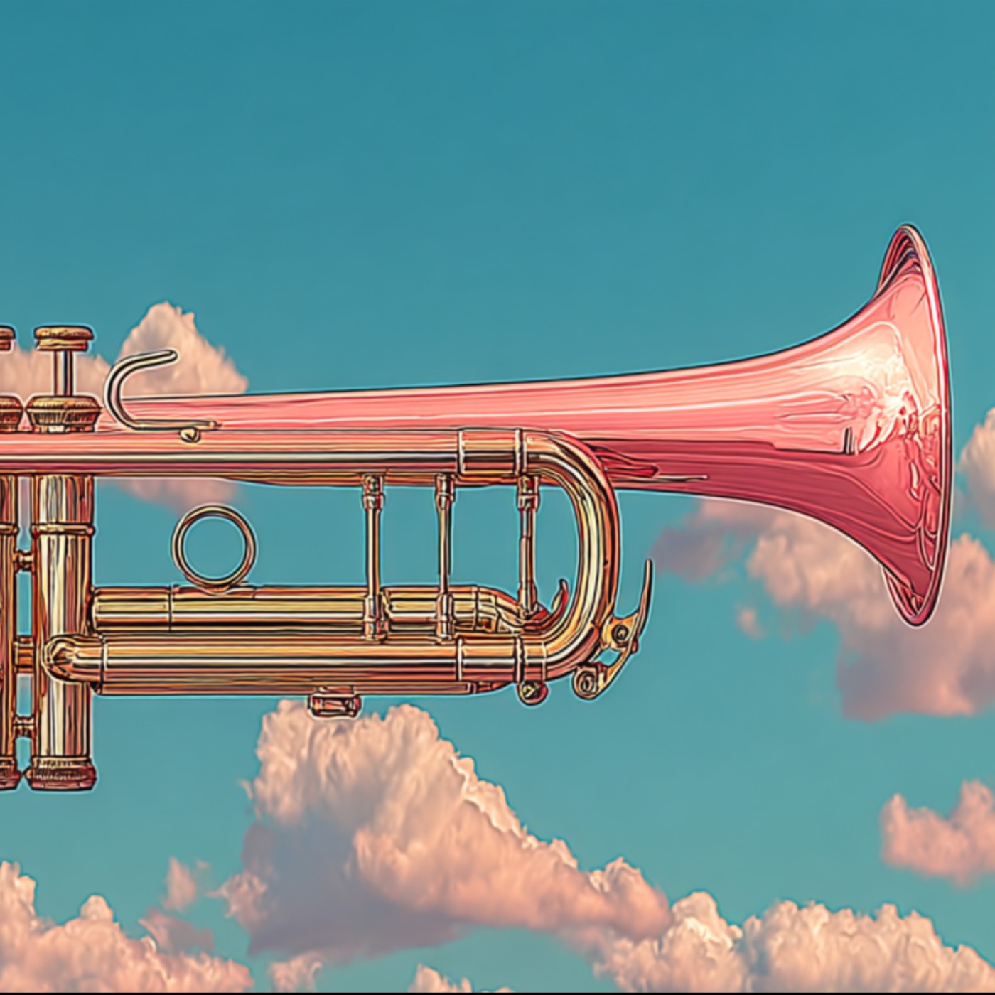 靜謐時分的流雲之聲 The Voice of Drifting Clouds in Silent Moments #讀書音樂 #工作音樂 #小號音樂 #workmusic #trumpet