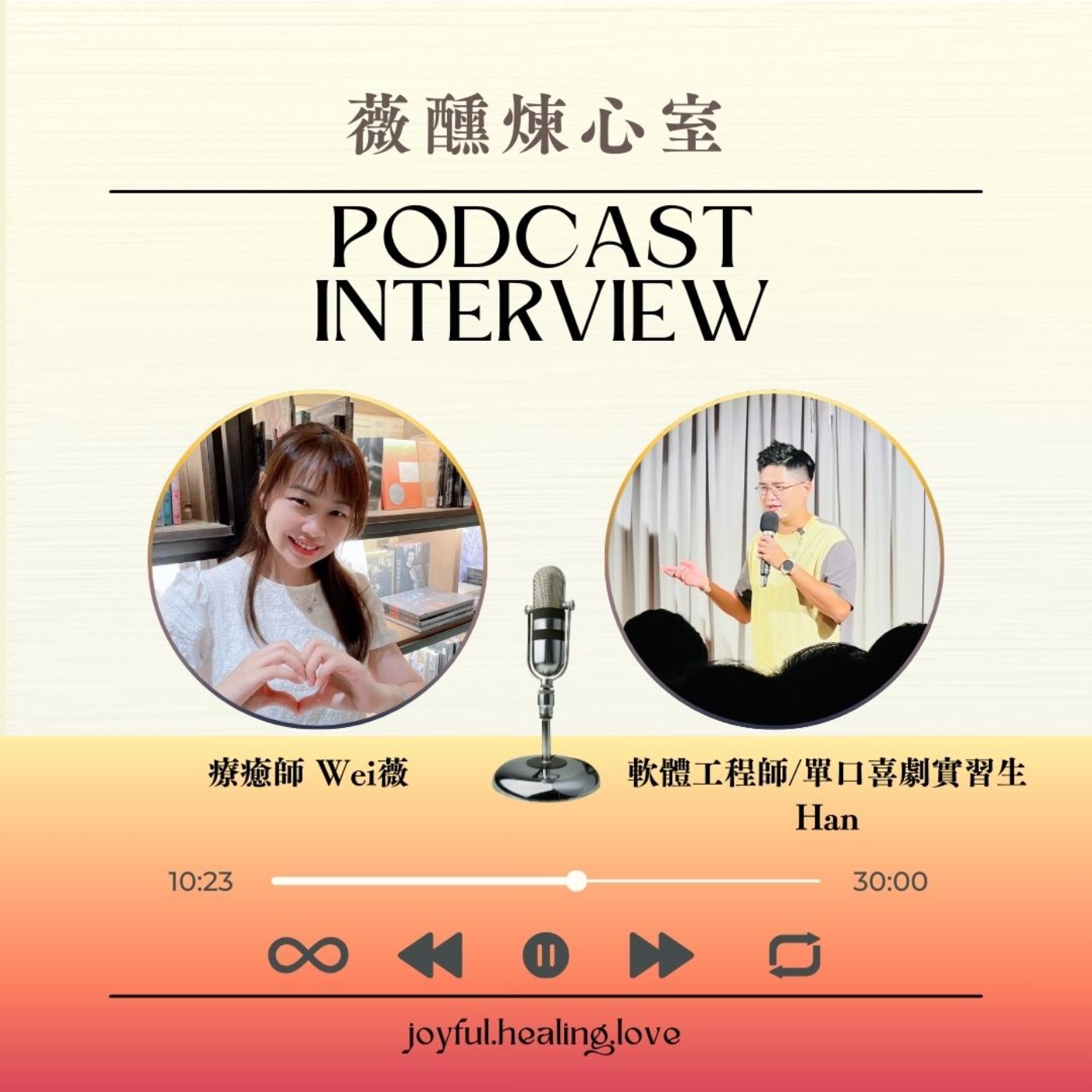 薇醺煉心室 ep38.勇者村來賓:軟體工程師/單口喜劇實習生 Han(下集)