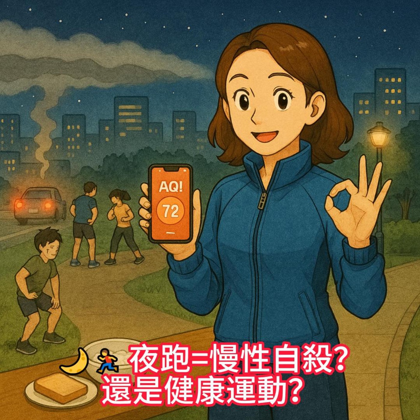 🌙🏃‍♂️ 夜跑=慢性自殺？還是健康運動？ episode artwork