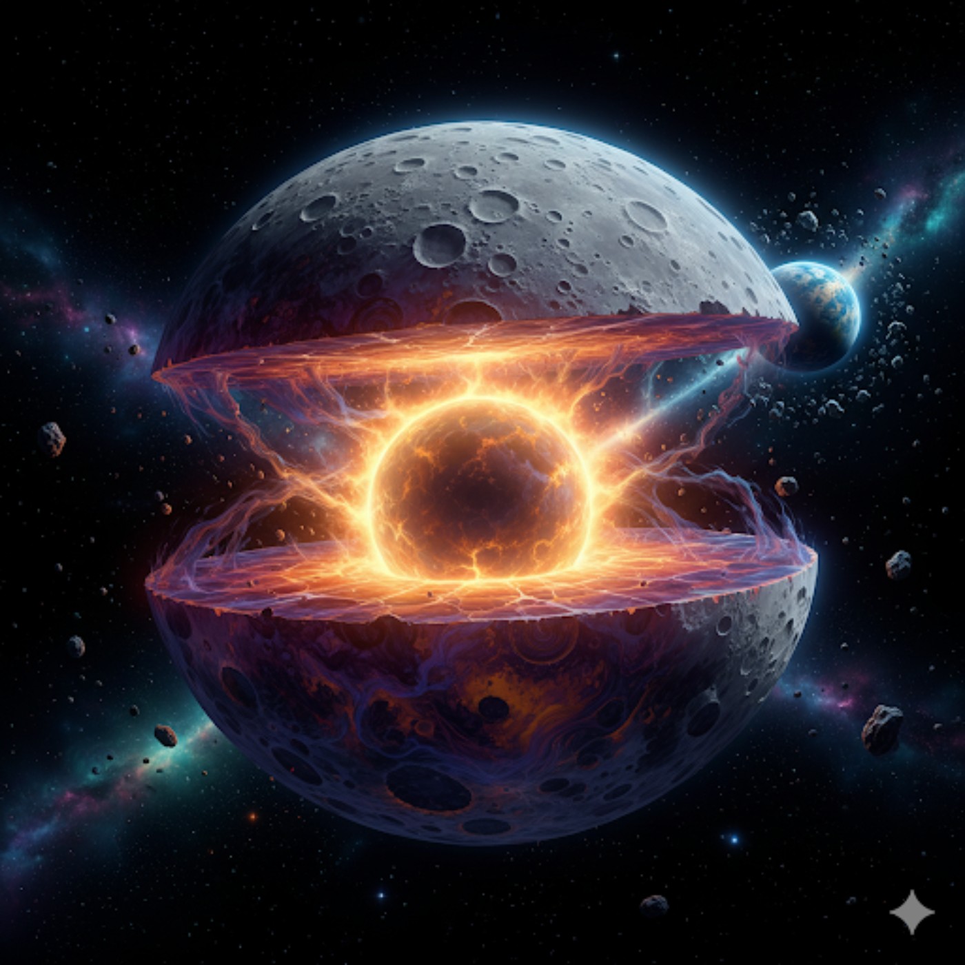 〈EP.111｜月球的悄悄話：聽說他肚子裡藏著一顆大火球？〉 封面