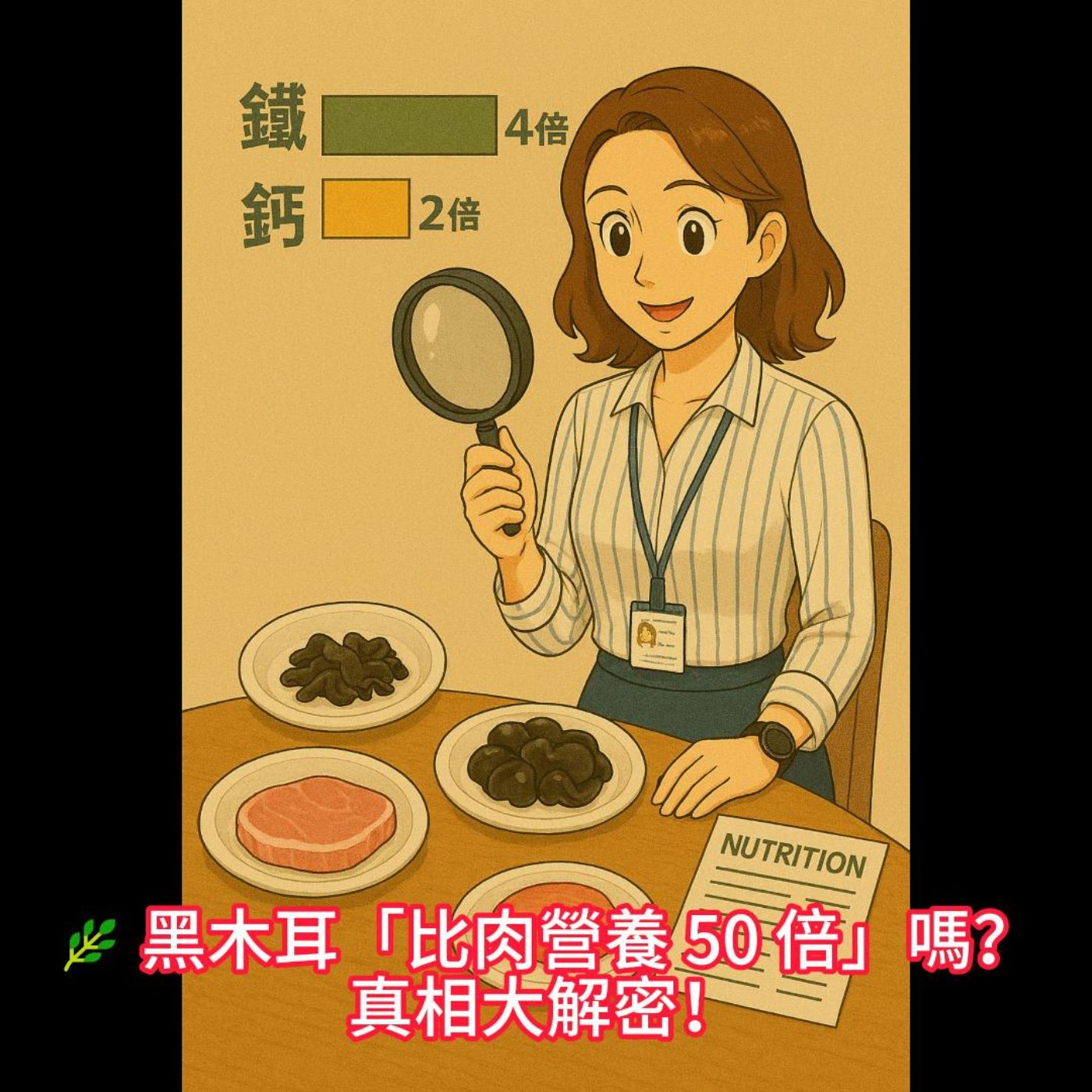 🌿 黑木耳真的「比肉營養 50 倍」嗎？真相大解密！ episode artwork