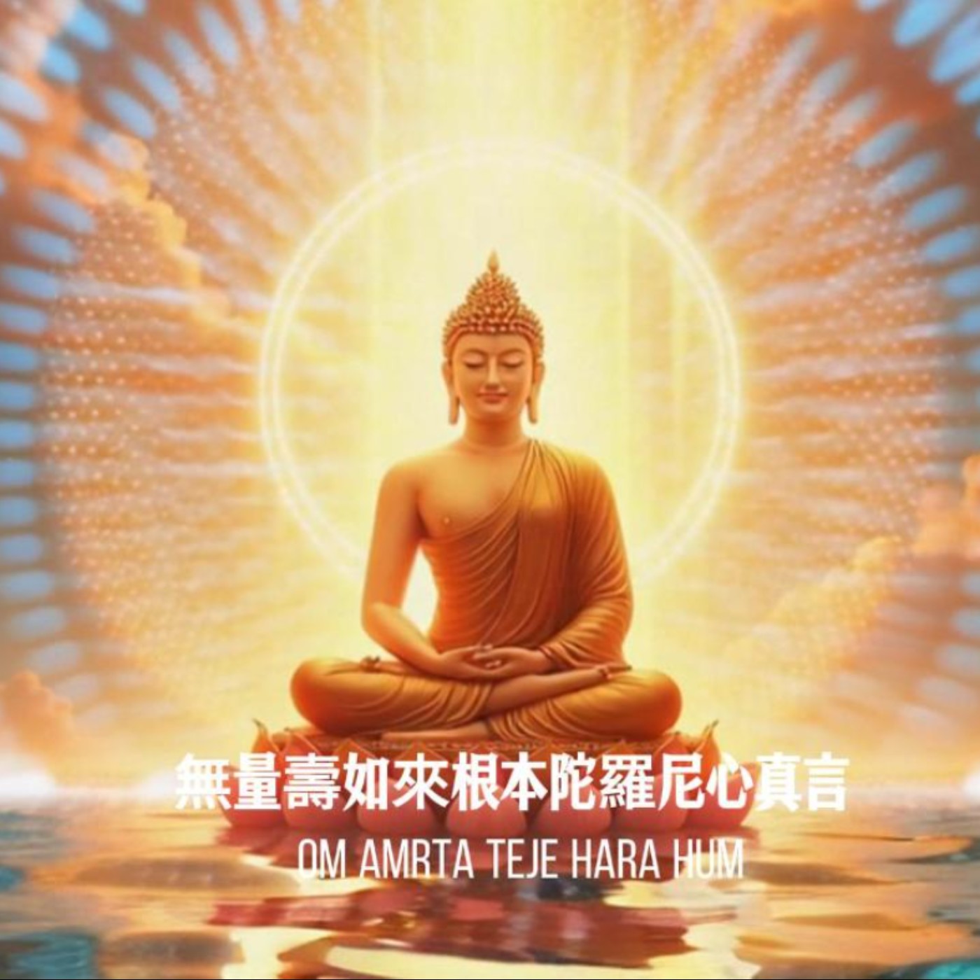 無量壽如來根本陀羅尼心真言｜消災延壽，光明無量