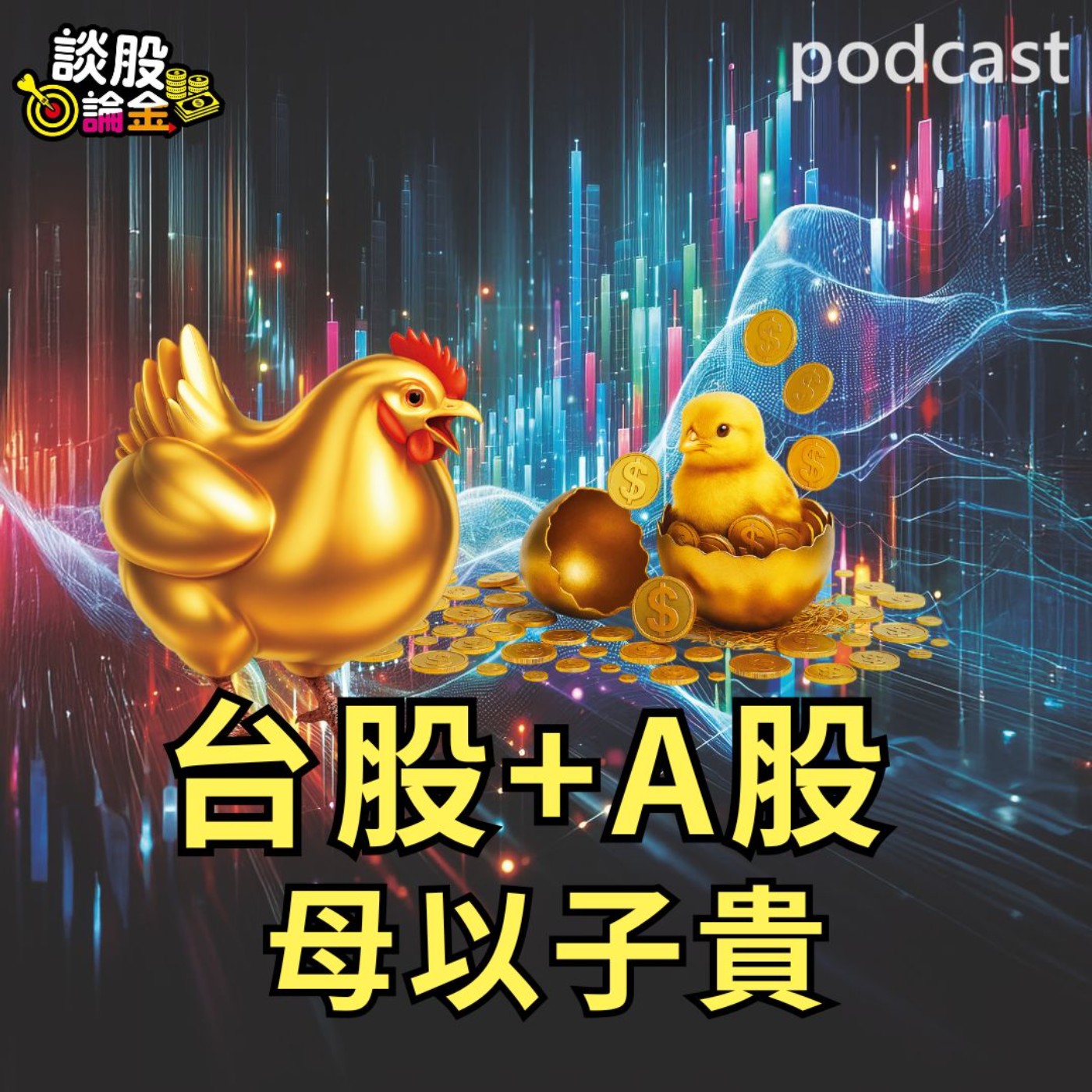 A股熱效應 蔓延台股 T+A母以子貴【談股論金 EP85】 episode artwork