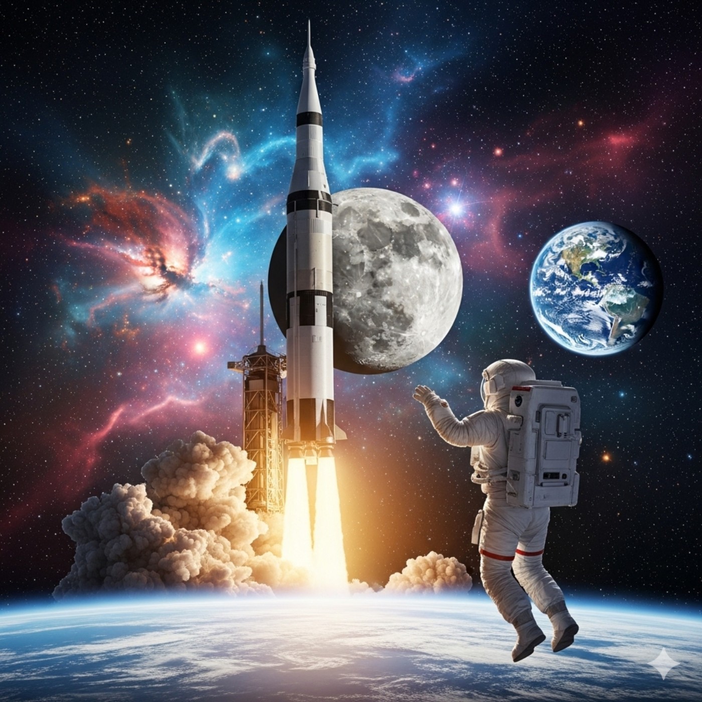 〈EP.117｜史上最強火箭升空！一腳跨出地球的登月大冒險！〉 封面