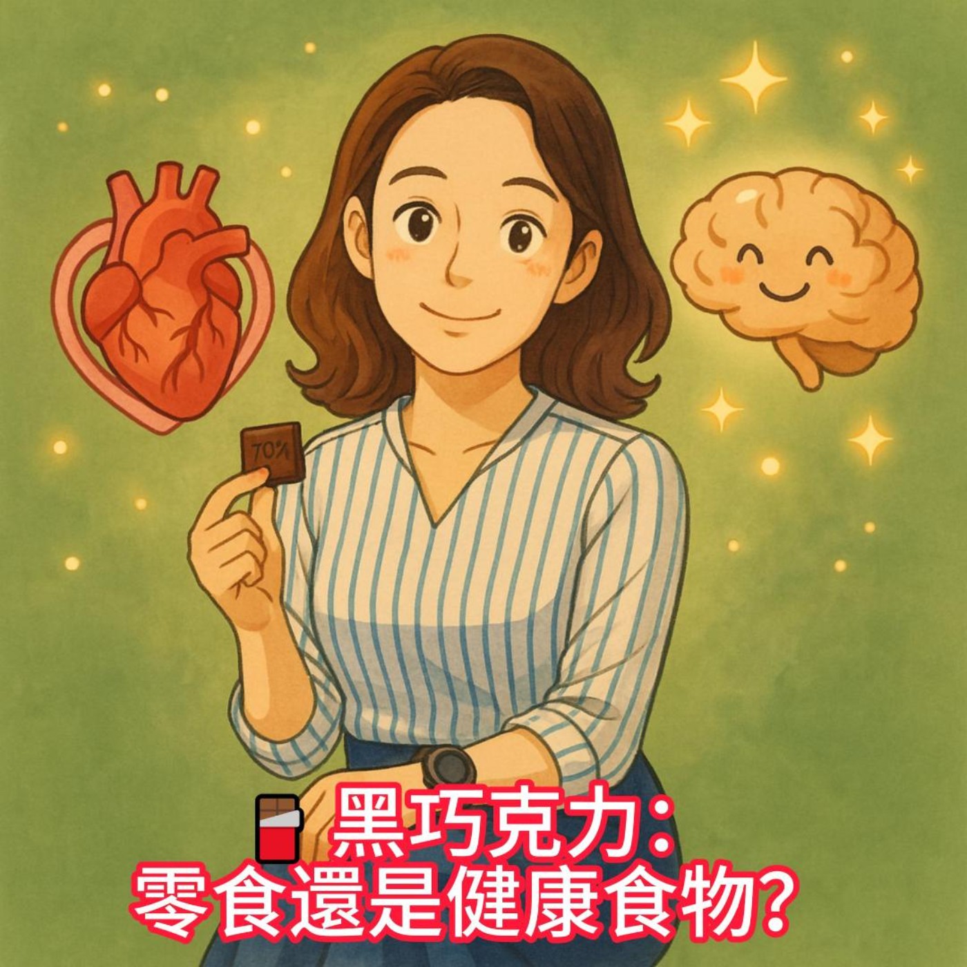 🍫 黑巧克力：零食還是健康食物？ episode artwork