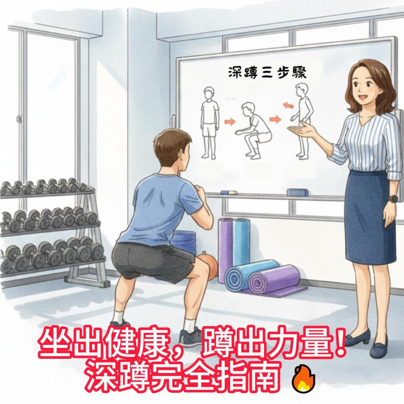 💪 坐出健康，蹲出力量！你的「深蹲完全指南」來了 🔥 episode artwork