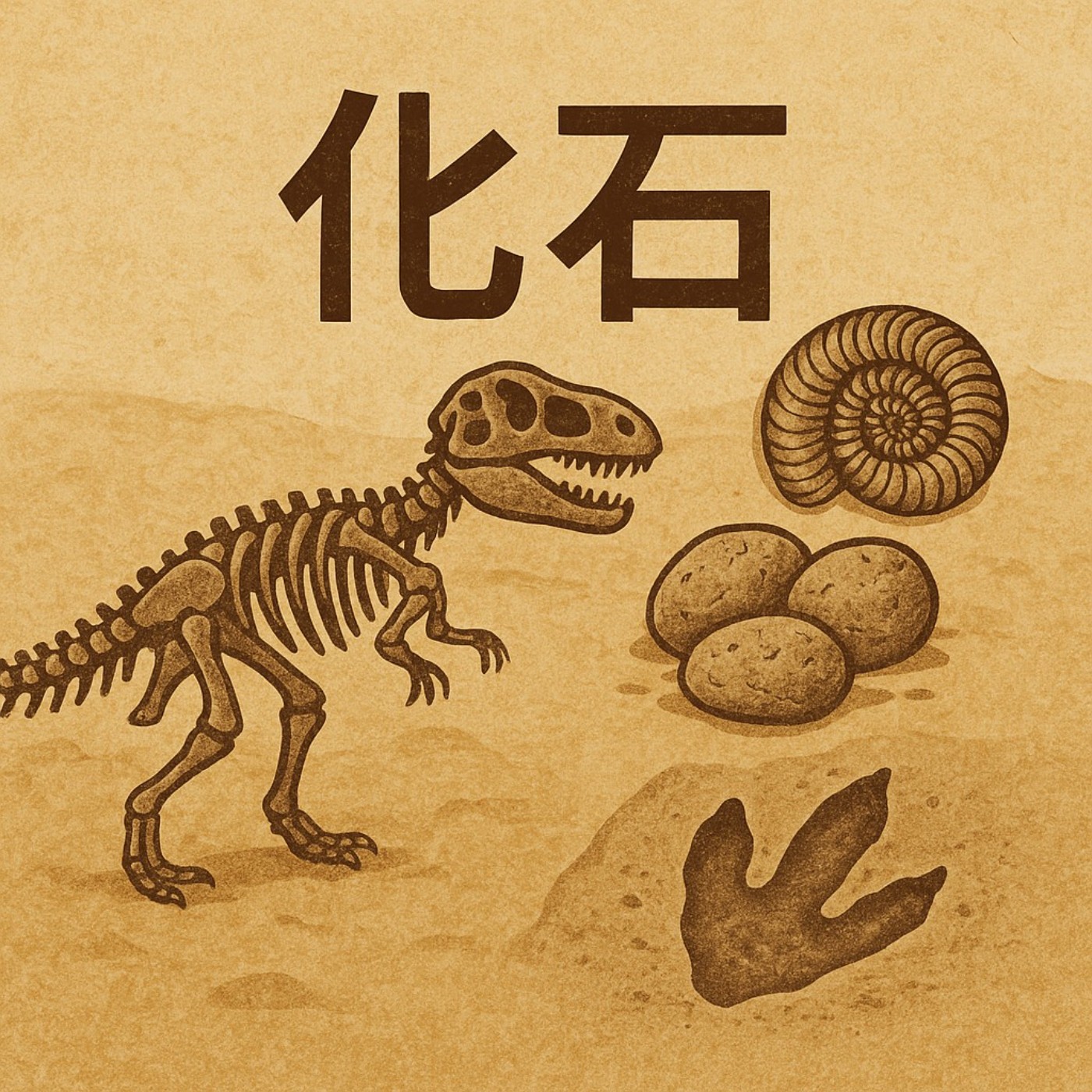 EP12 | 化石－化石是什麼？一起探索生物變石頭的科學奇蹟