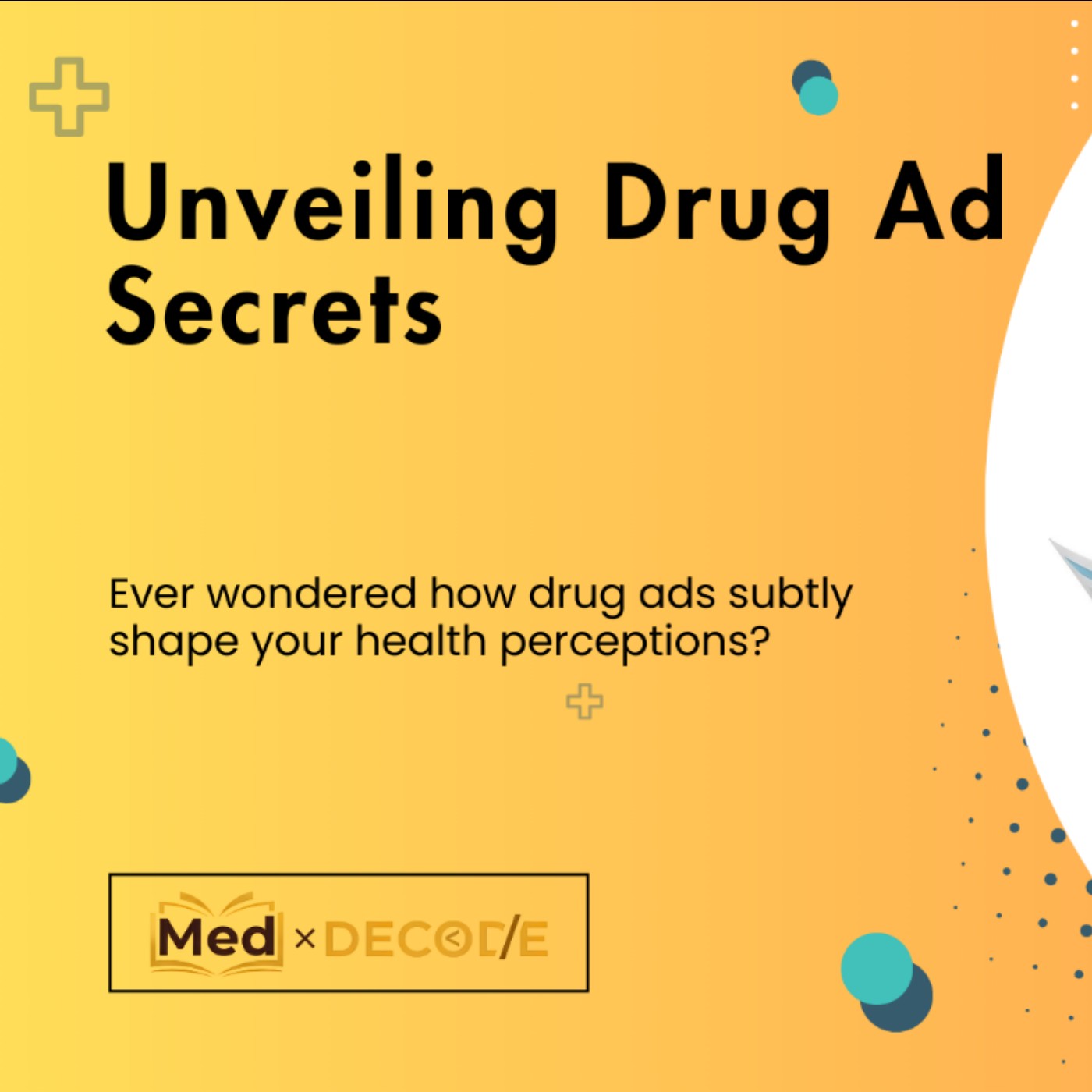 EP13: Unveiling Drug Ad Secrets: Gender Bias, Influencer Marketing, & New FDA Regulations You Need to Know for Informed Health Choices! episode artwork