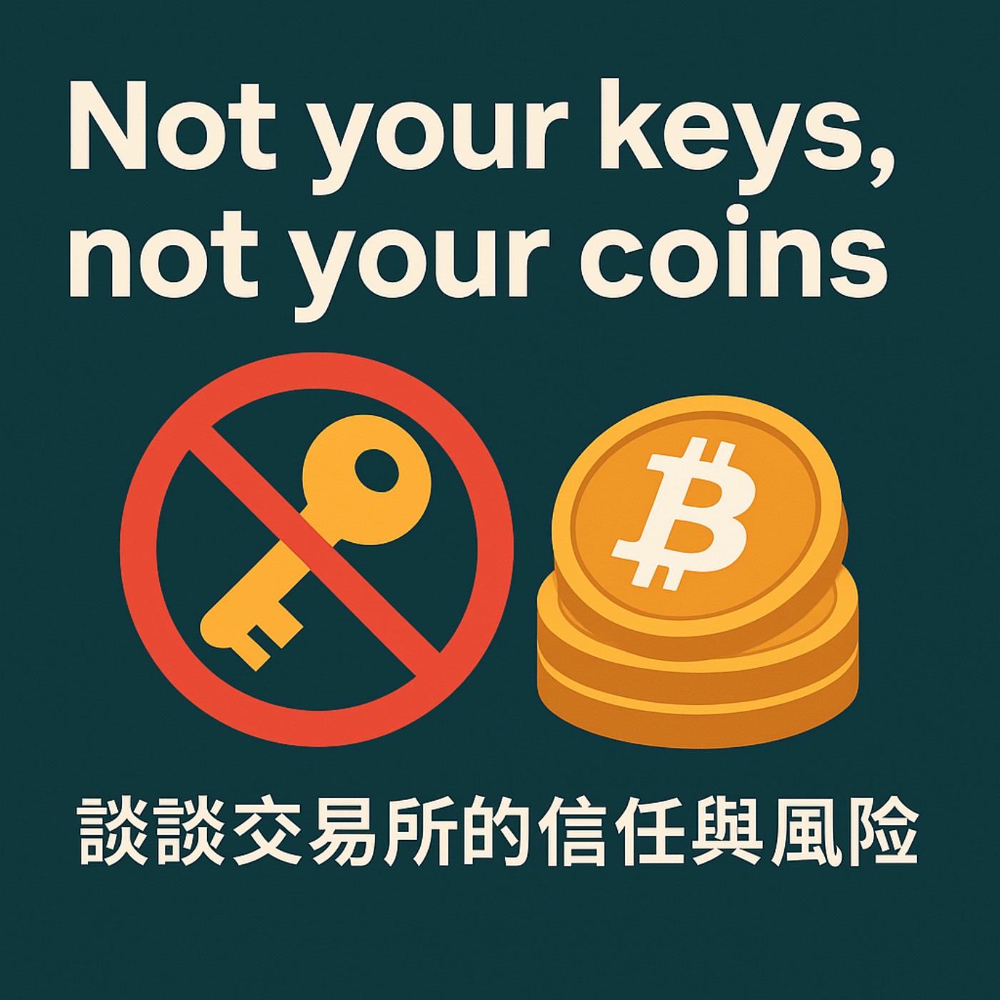 EP150. Not your keys, not your coins:談談交易所的信任與風險 EP150. Not your keys, not your coins:談談交易所的信任與風險