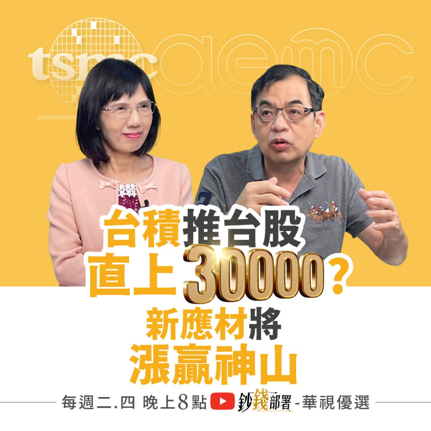 台積電帶台股直上3萬？新應材將漲贏護國神山？AI便宜股就這檔 台塑台泥快跳車！ 盧燕俐 ft.鄭廳宜