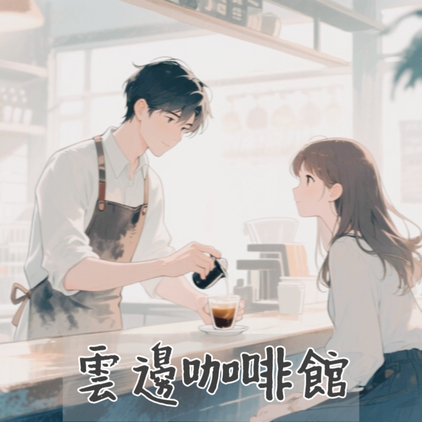 《雲邊咖啡館》全文｜生活苦澀懶得戀愛，偶爾吃吃其他人的糖，微甜不膩！｜當遊戲策劃師撞上厭世咖啡老闆的冷調人生，手沖咖啡裡竟沖出心動氣泡 episode artwork