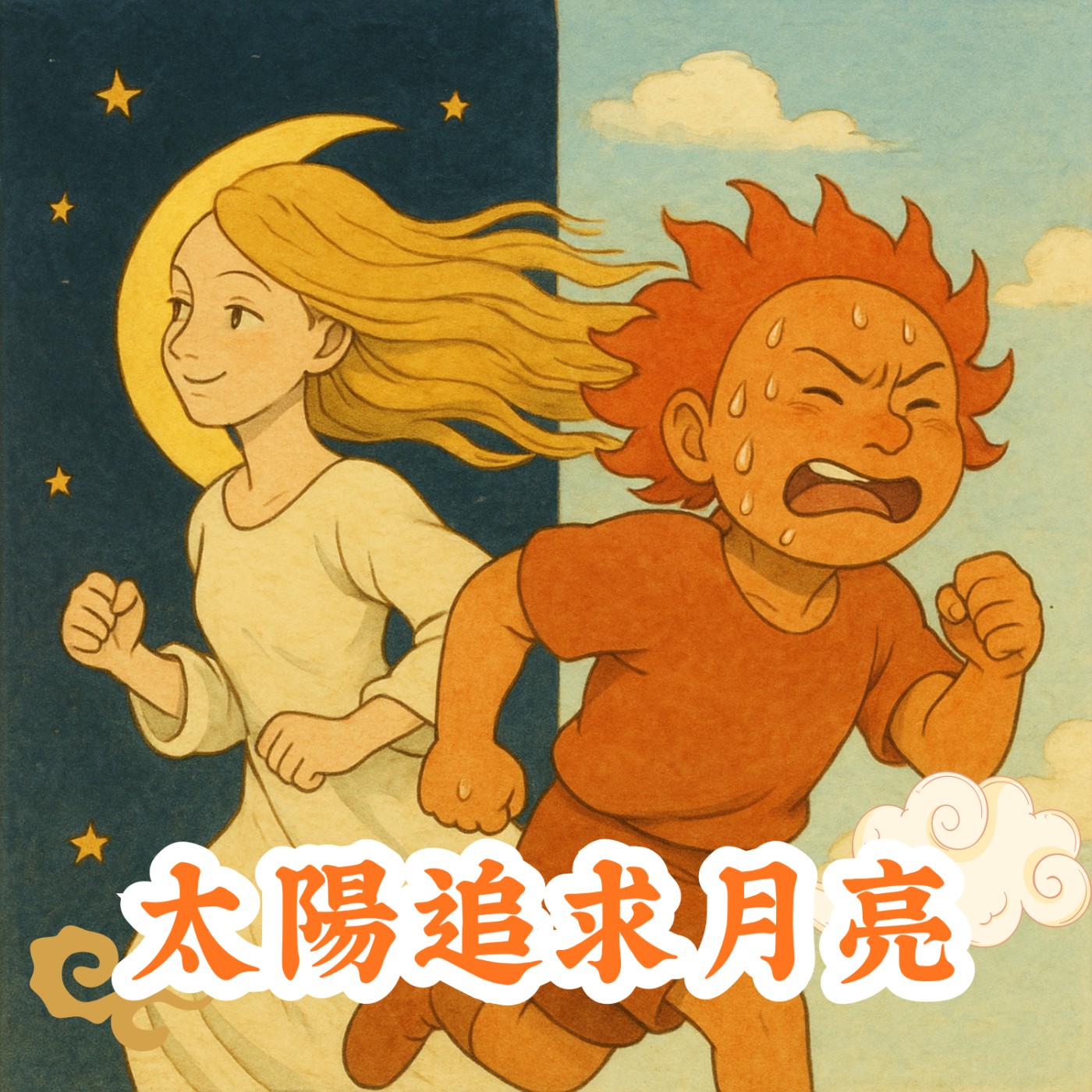 月亮物語系列 - 太陽追求月亮(台灣傳奇）