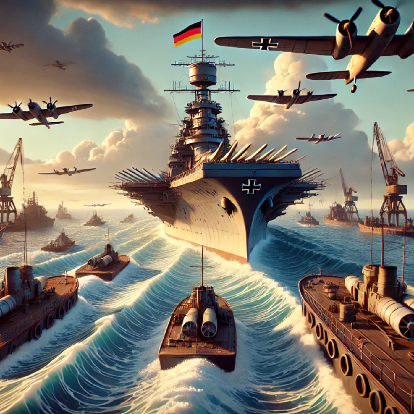 德國的航母夢破滅：齊伯林號航空母艦的悲劇與背後的戰略失敗