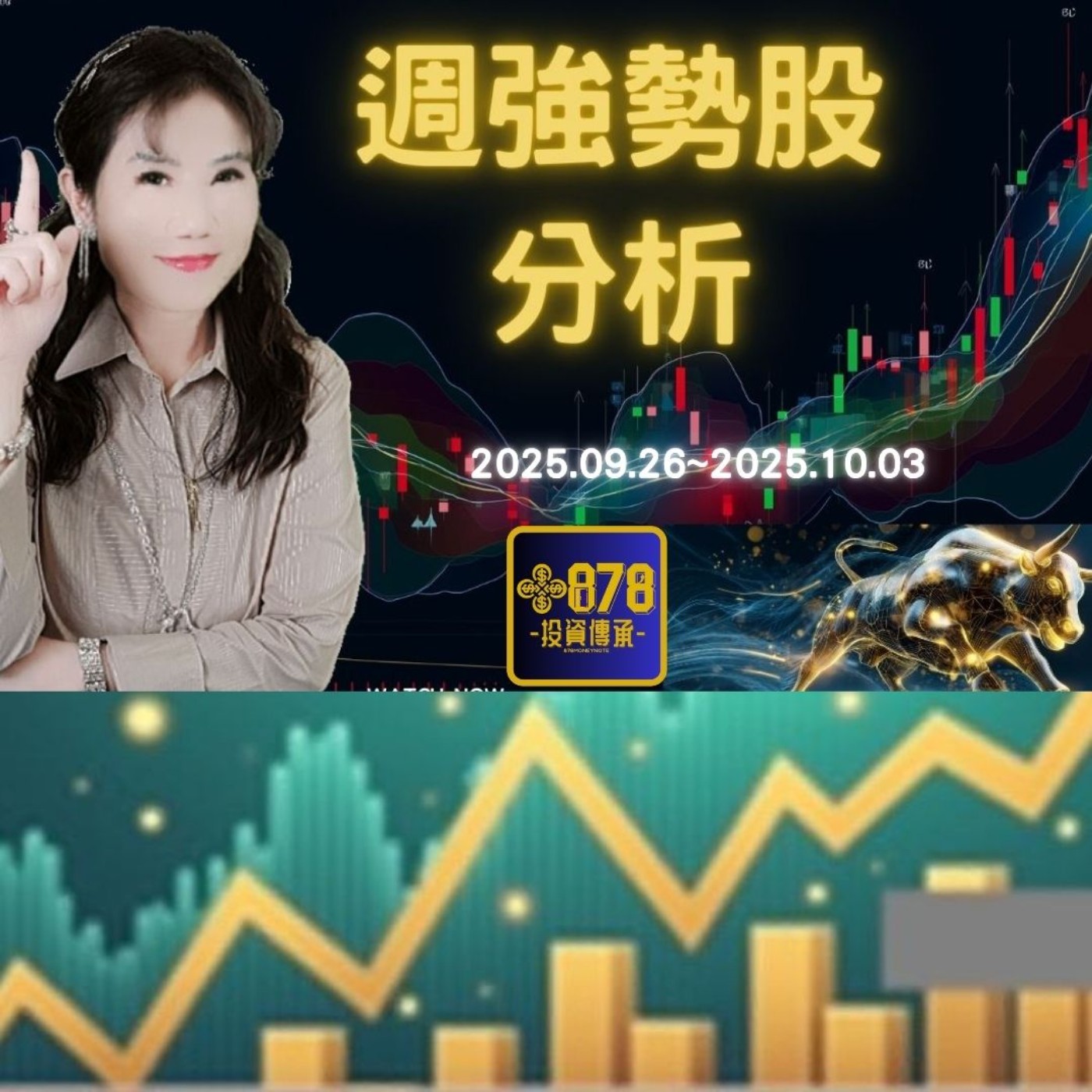 台股本週(2025.09.26~2025.10.03)強勢股分析 週漲幅排行深入分析 episode artwork