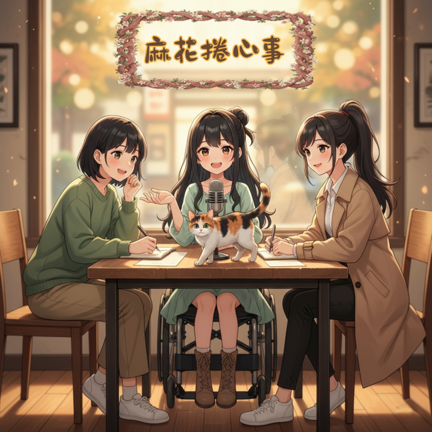 麻花捲心事