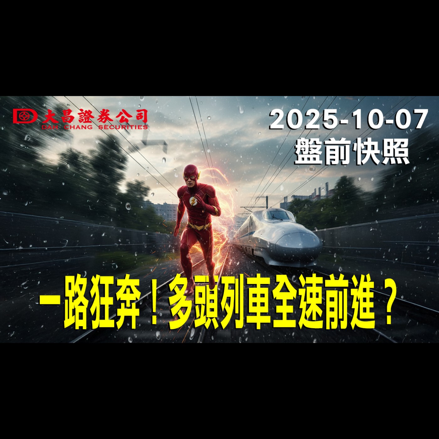 【大昌證券】2025年10月7盤前快照: 一路狂奔！多頭列車全速前進？ episode artwork