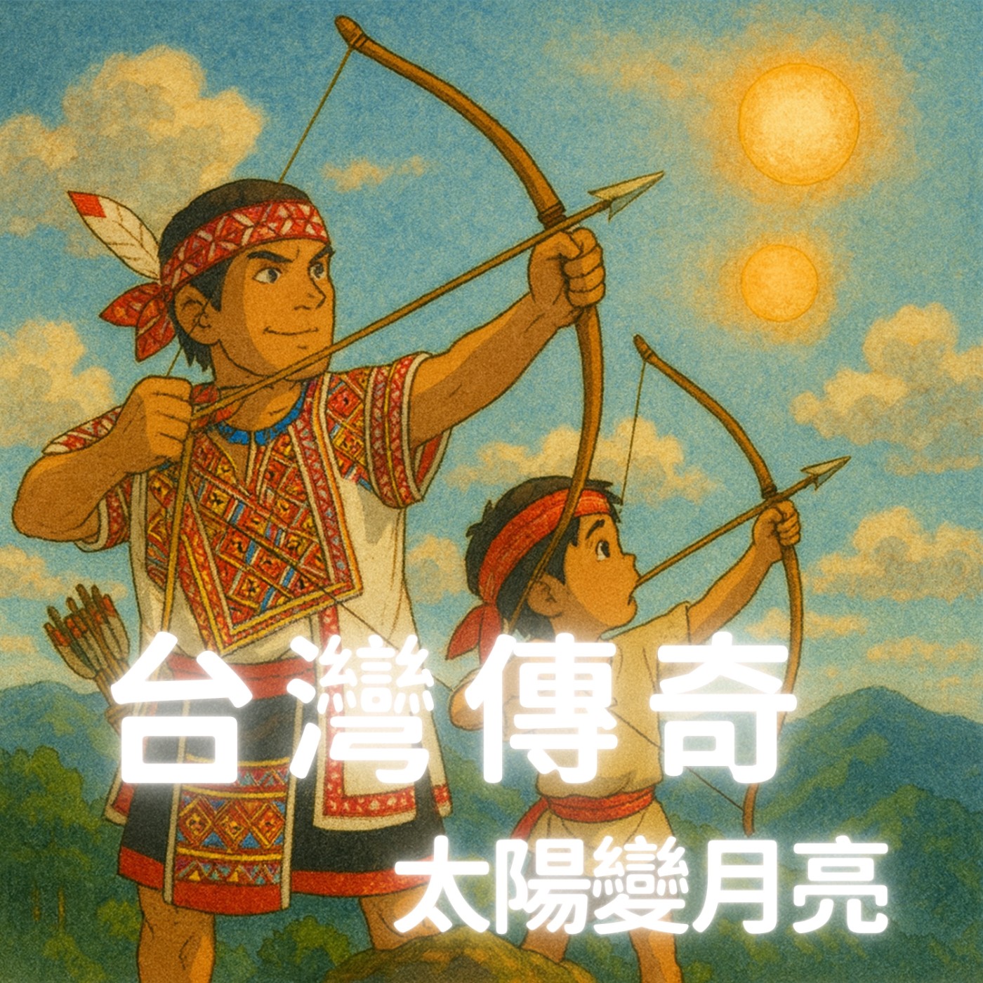月亮物語系列 - ☀️ 🌕 太陽變月亮(台灣傳奇）