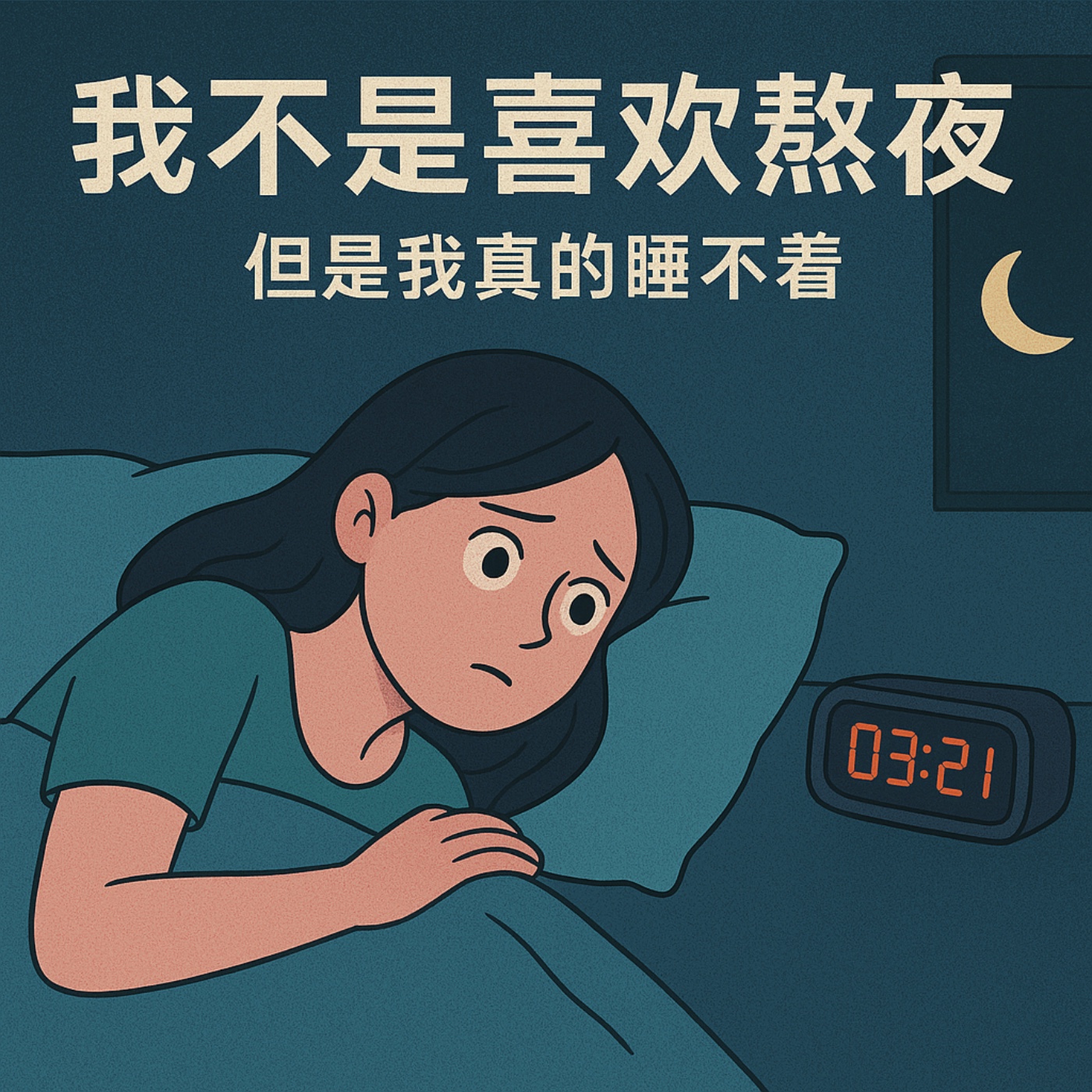 别说我矫情，我是真的睡不着 episode artwork