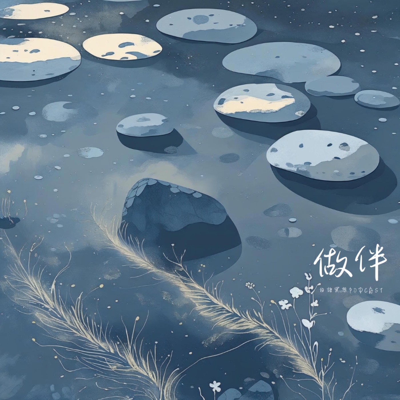 做伴｜台語冥想【午睡篇】「溪仔漂流」仰漂消暑熱，想像力引導EP12 episode artwork