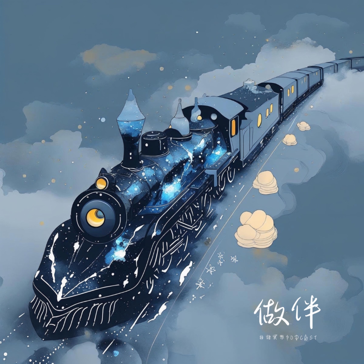 做伴｜台語冥想【入眠篇】「銀河列車」用想像力開往夢鄉，好好睡EP11 episode artwork