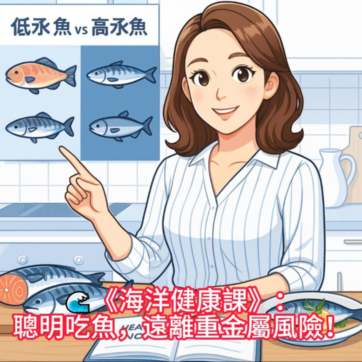 🌊《海洋健康課》：聰明吃魚，遠離重金屬風險！ episode artwork