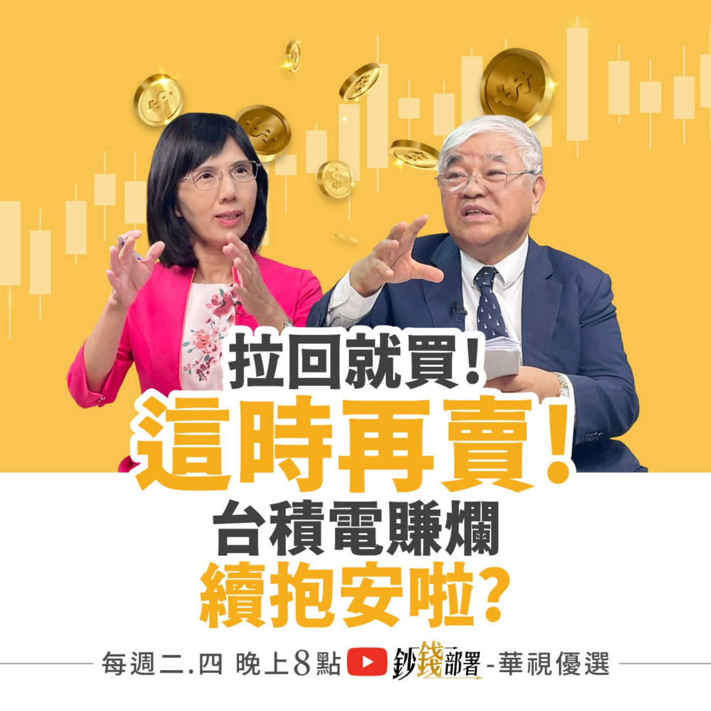 台股拉回就買？這時再賣！1關鍵台積電續抱穩妥當 台塑回神能見5字頭？  盧燕俐 ft.杜金龍