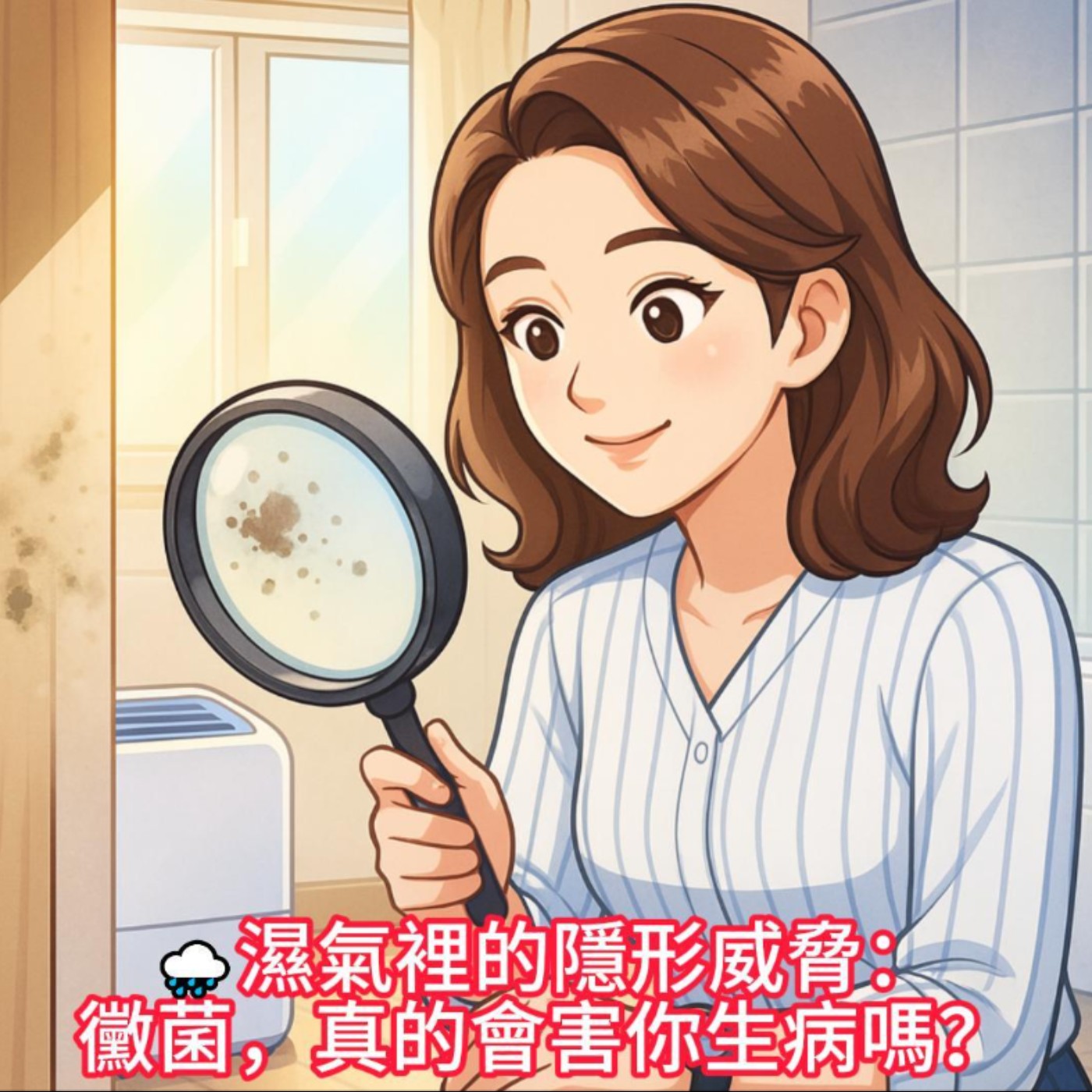 🌧️濕氣裡的隱形威脅：黴菌，真的會害你生病嗎？ episode artwork