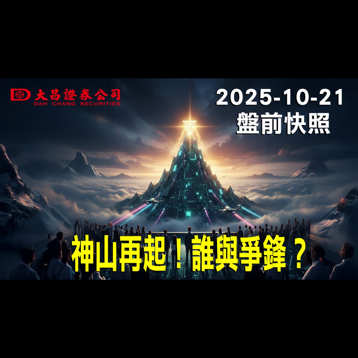 【大昌證券】2025年10月21日 盤前快照: 神山再起！誰與爭鋒？ episode artwork