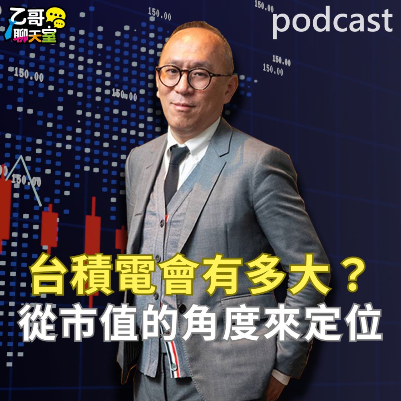 台積電會有多大？ 從市值的角度來定位【乙哥聊天室 EP188】 episode artwork