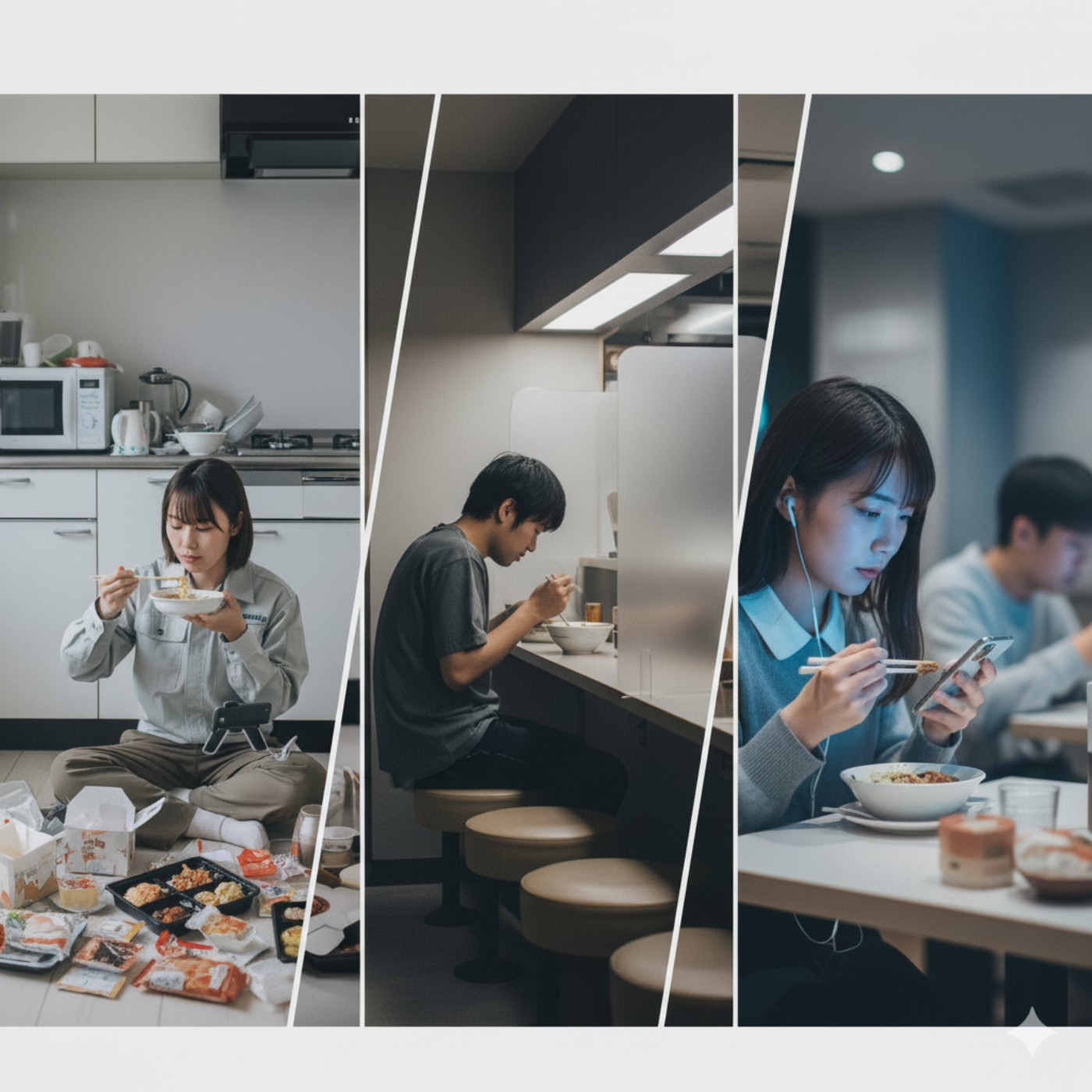 第426回｜日本年輕人「吃飯三不政策」：不自己做、不聚餐、不聊天！？