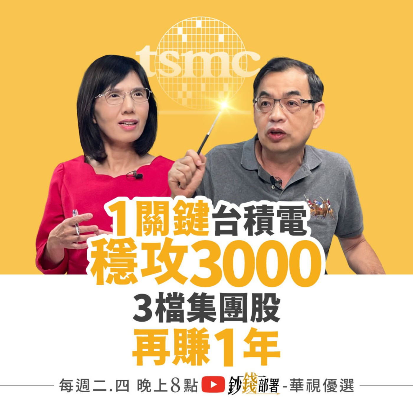 台積電穩攻3000！廣達鴻海仍便宜？2原因撐台股再創高 卡位待噴老AI股再賺1年 國巨 湧德 喬山  盧燕俐 ft.鄭廳宜