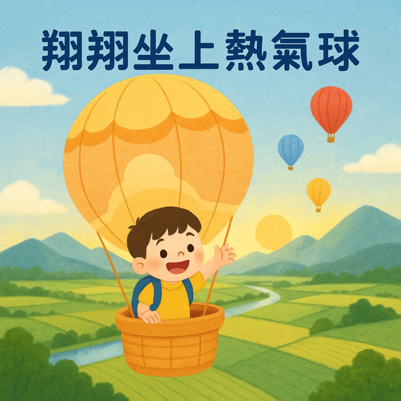 《翔翔坐上熱氣球！》｜晚安故事時間 episode artwork