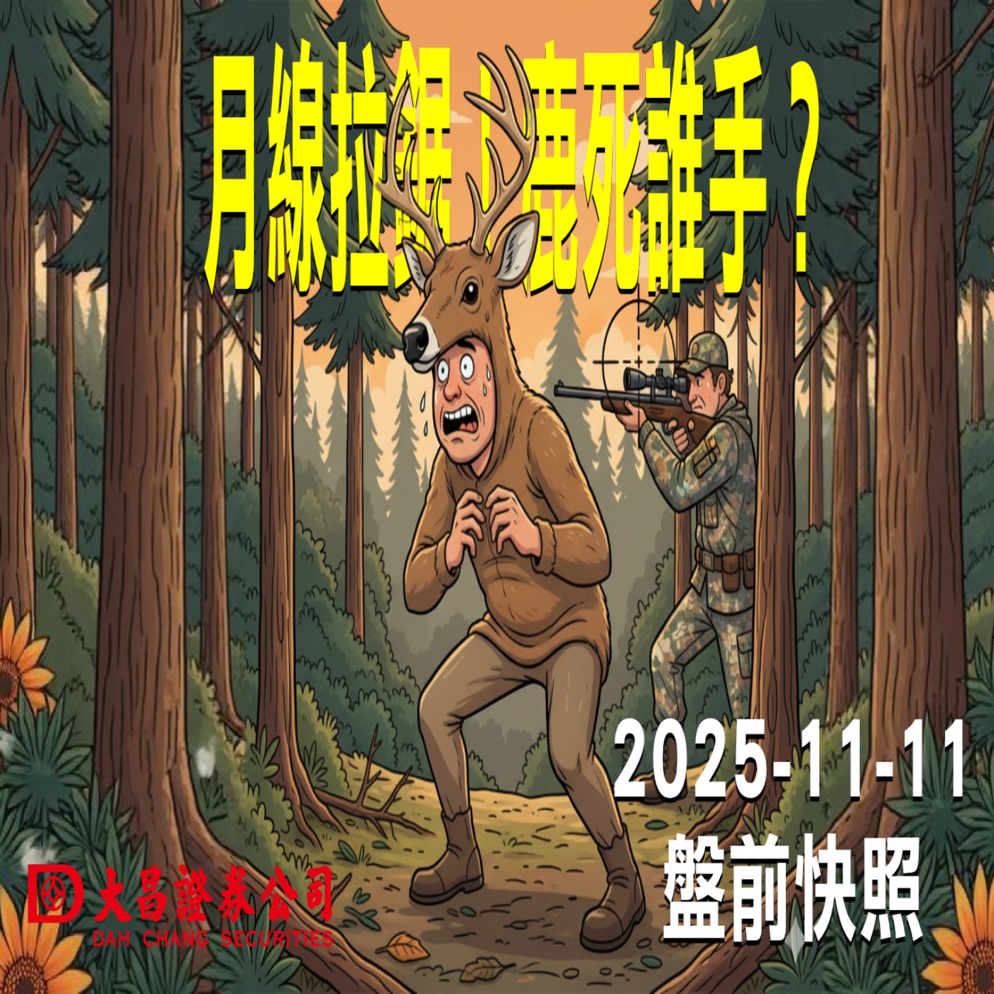 【大昌證券】2025年11月11日 盤前快照: 月線拉鋸！鹿死誰手？ episode artwork