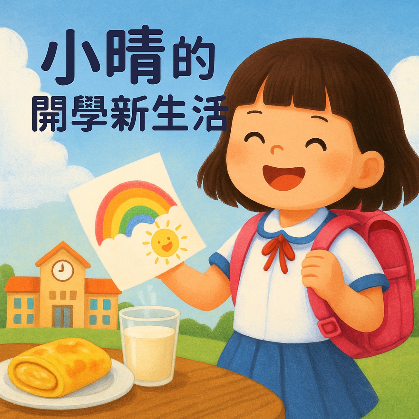 《小晴的開學新生活》｜晚安故事時間 episode artwork