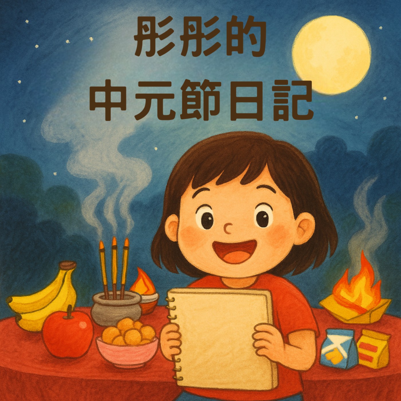 《彤彤的中元節日記》｜晚安故事時間 episode artwork
