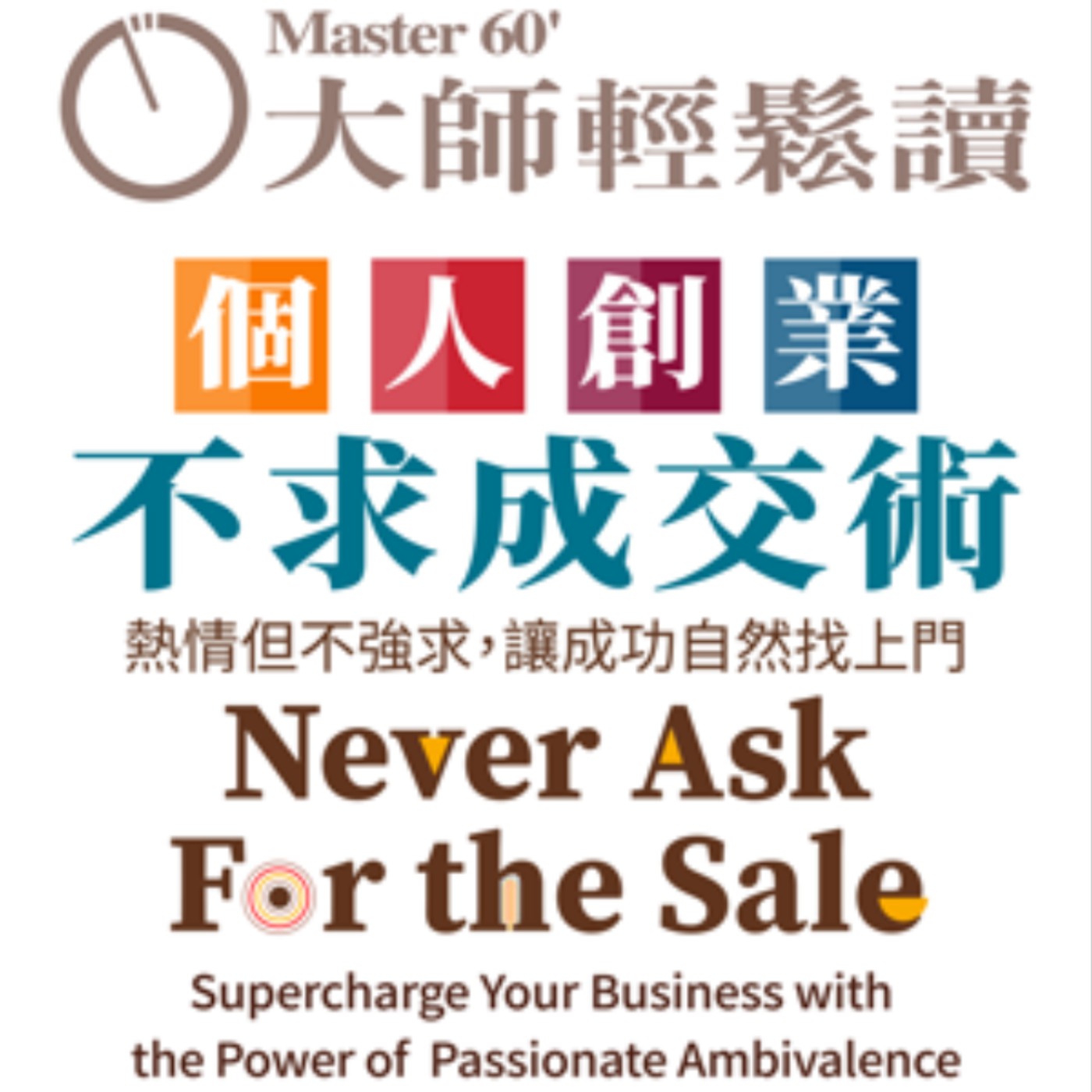 No.1047 個人創業不求成交術/Never Ask For the Sale