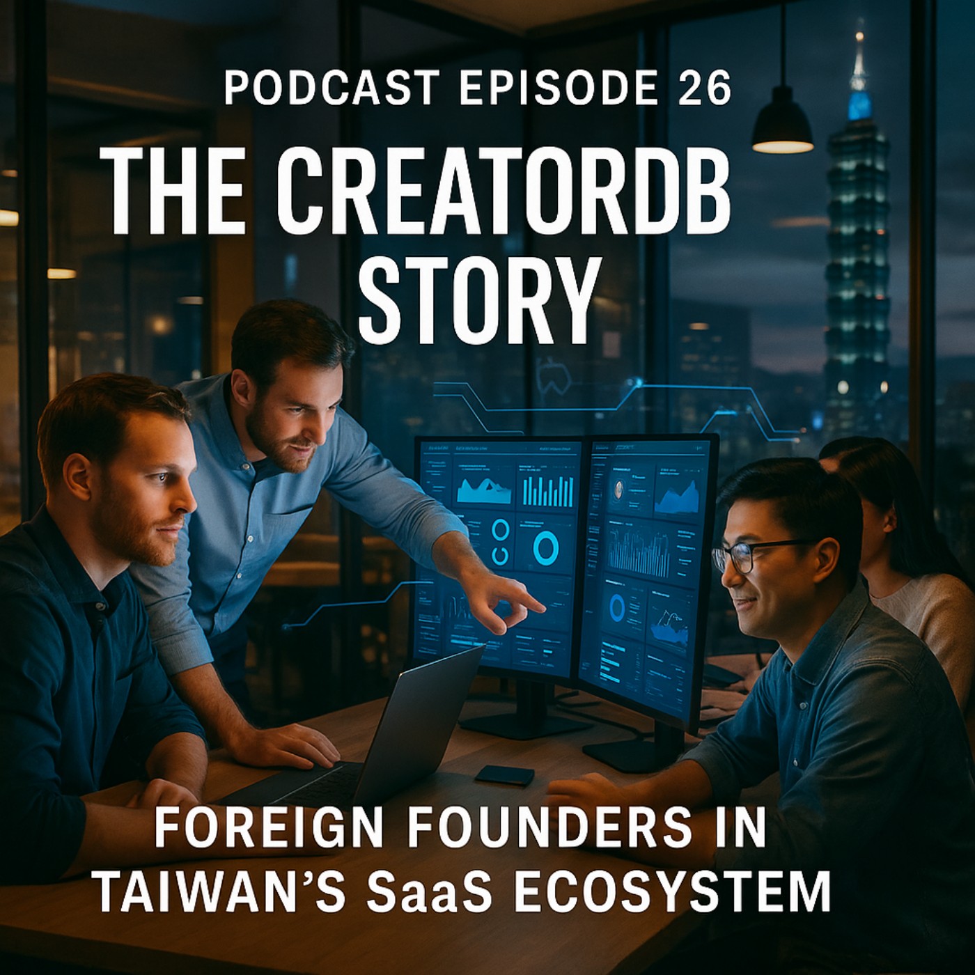 Episode 26: Why Foreign Founders Are Choosing Taiwan: The CreatorDB Story episode artwork