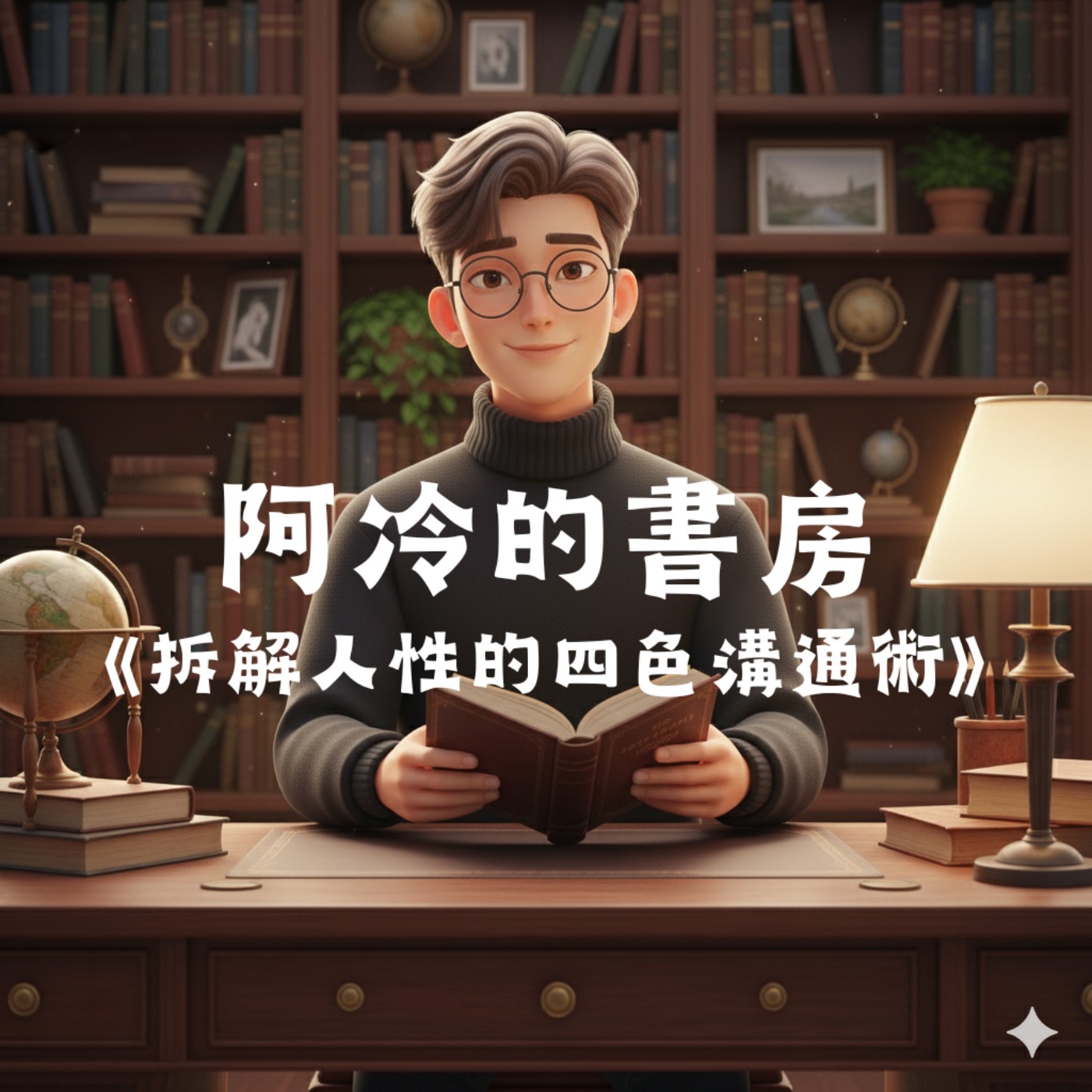 《拆解人性的四色溝通術》溝通破關秘笈（好書推薦：Surrounded by Idiots）【阿冷的書房：把書中智慧帶入生活】 episode artwork